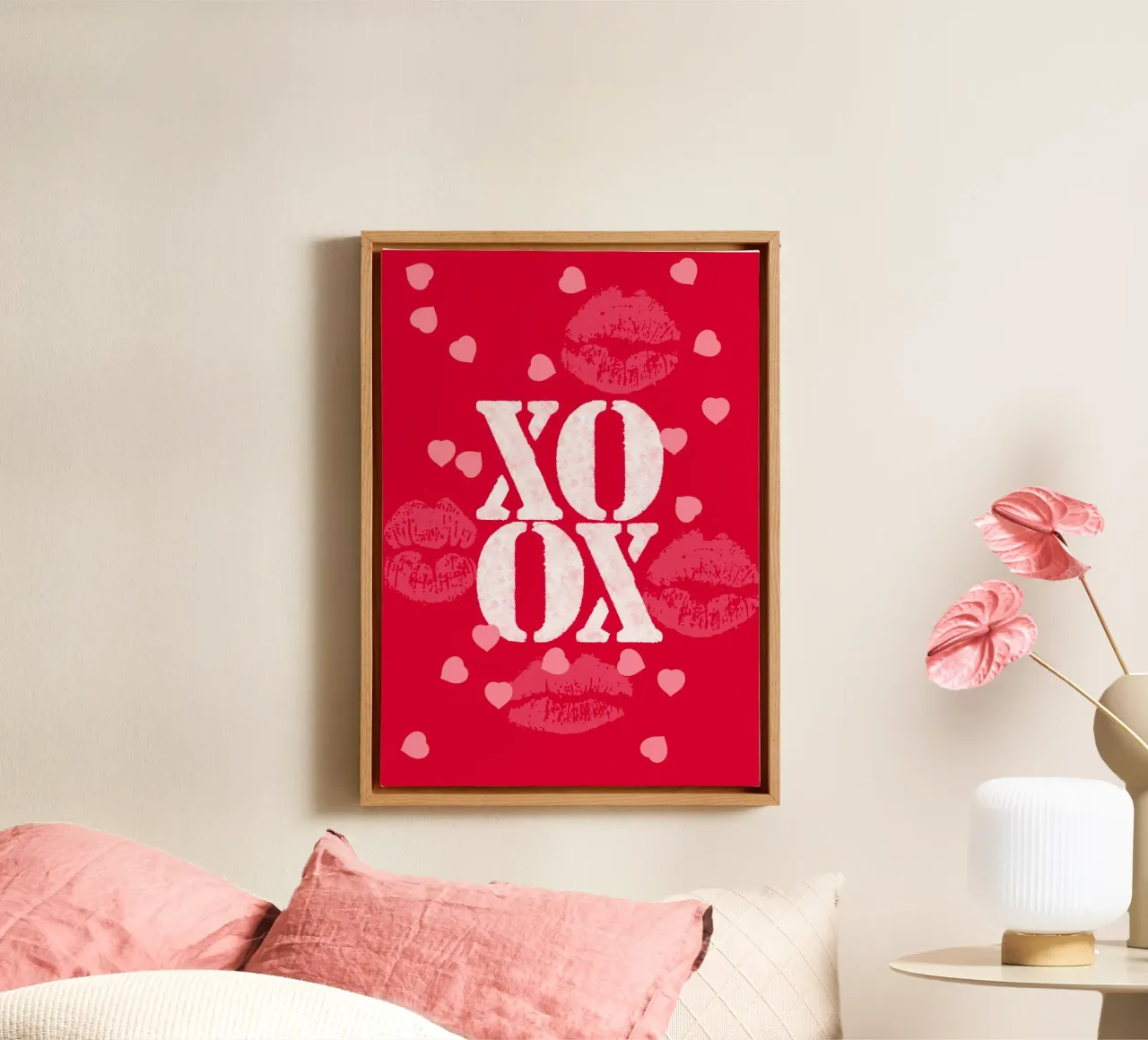 Hugs and Kisses tela da meikekohls