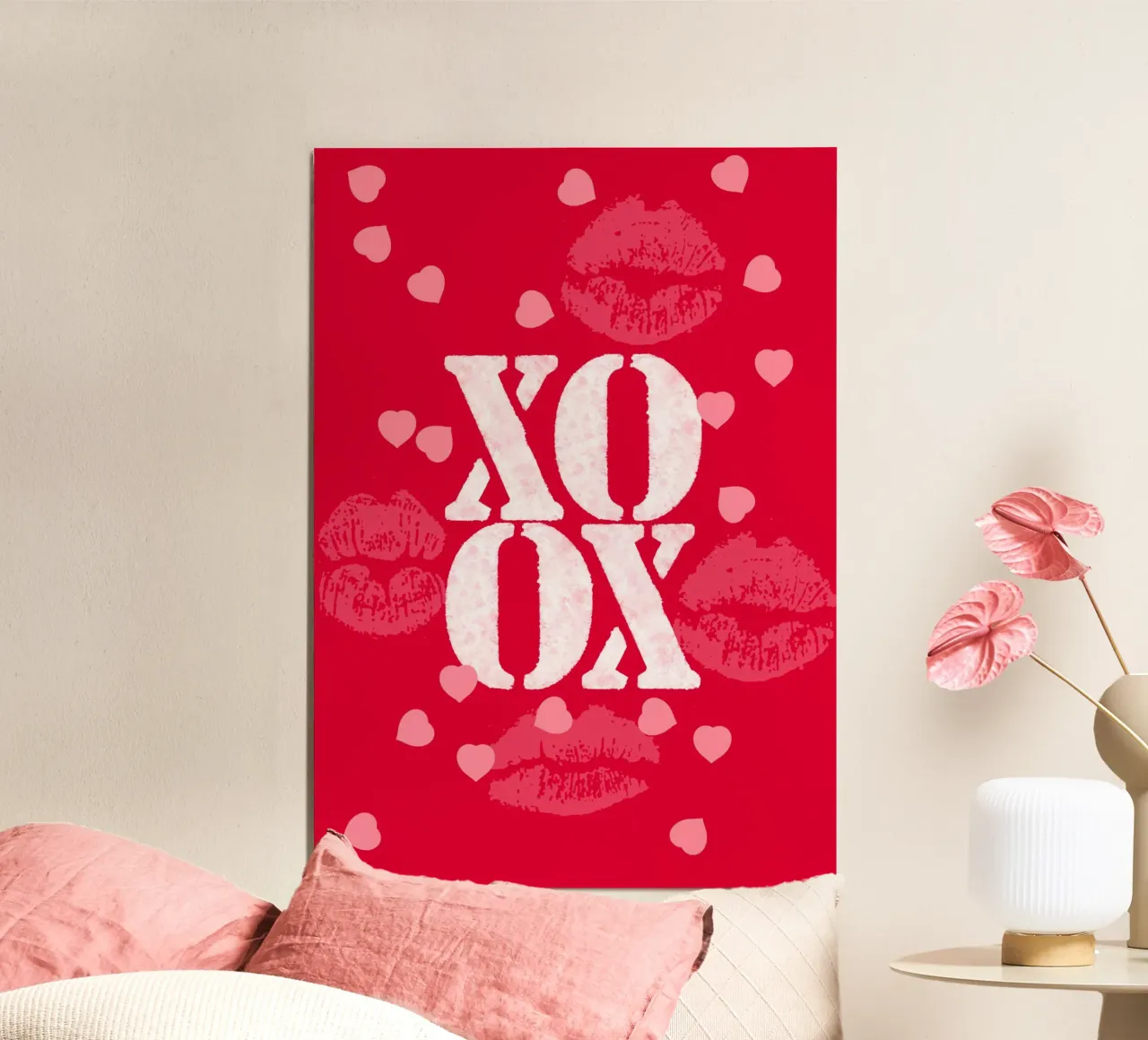 Knuffels en kusjes poster van meikekohls