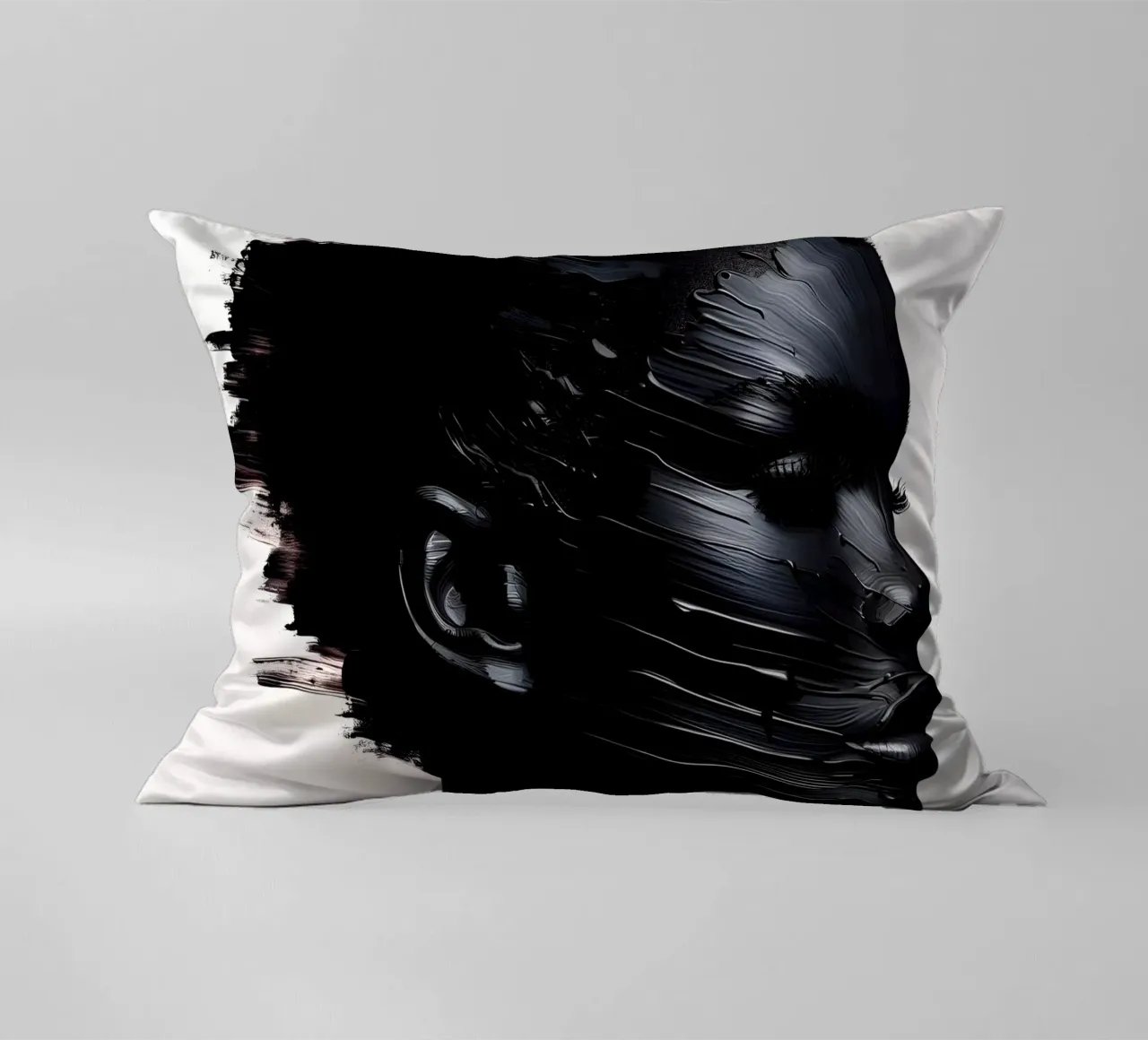 SCRATCH THE SURFACE decorative cushion by ARTOMATIC