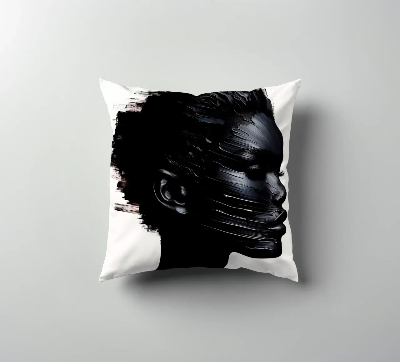 SCRATCH THE SURFACE decorative cushion by ARTOMATIC