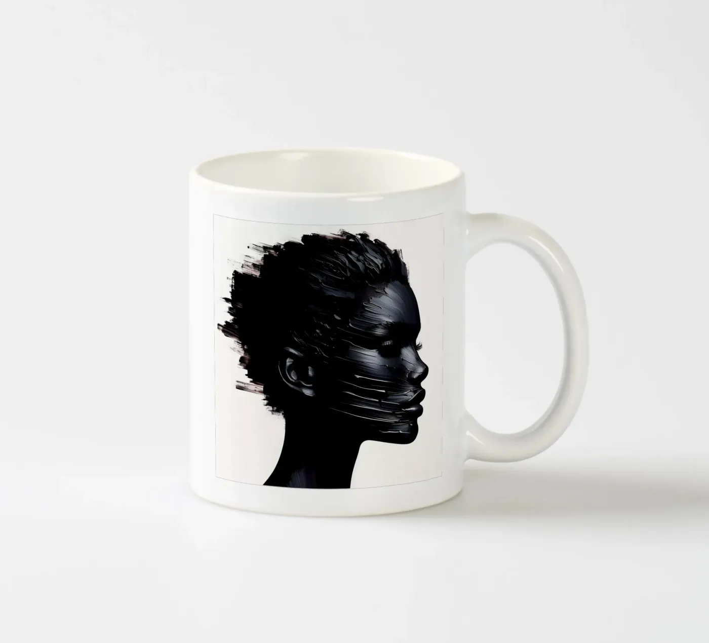 SCRATCH THE SURFACE ceramic mug by ARTOMATIC