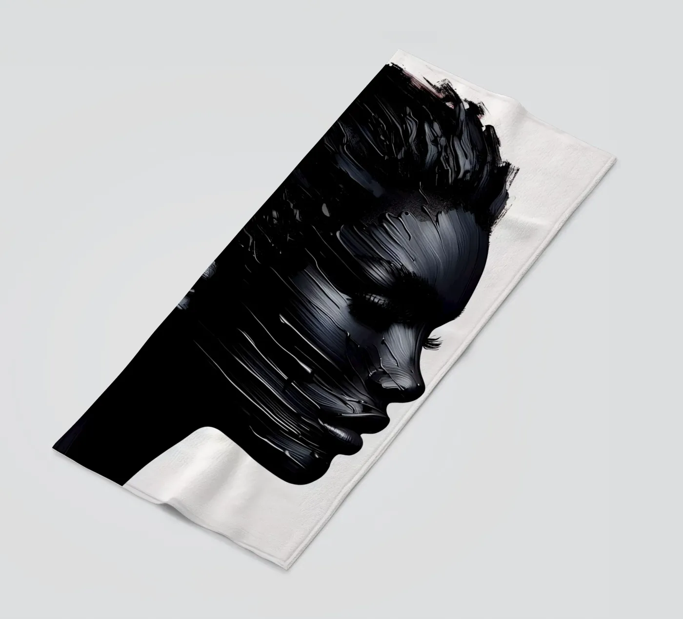 HET OPPERVLAK BEKRASSEN strandhanddoek van ARTOMATIC