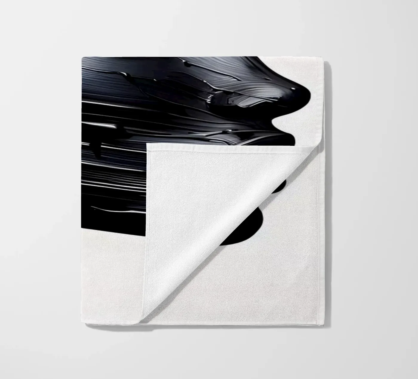 HET OPPERVLAK BEKRASSEN strandhanddoek van ARTOMATIC