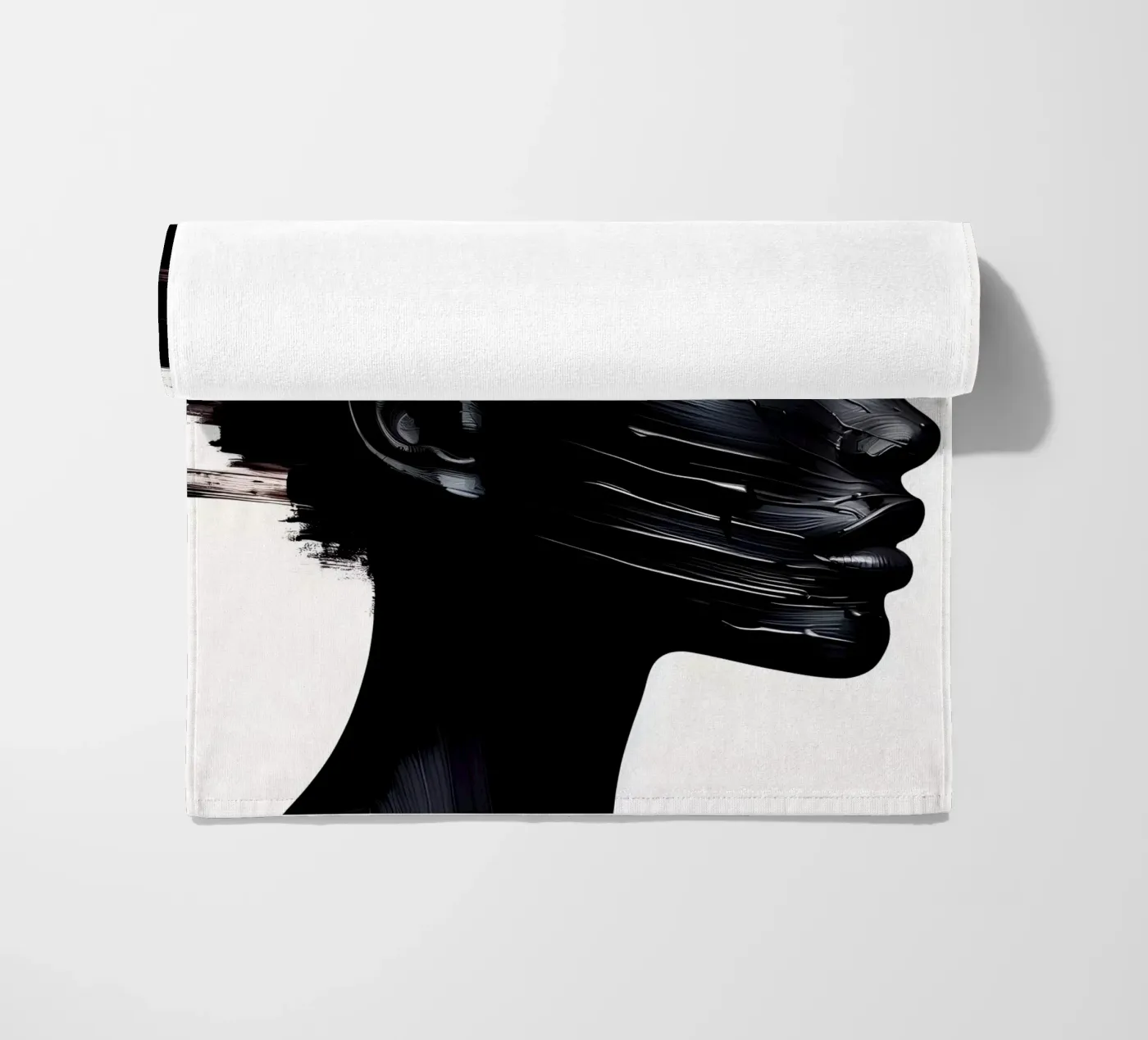 HET OPPERVLAK BEKRASSEN strandhanddoek van ARTOMATIC