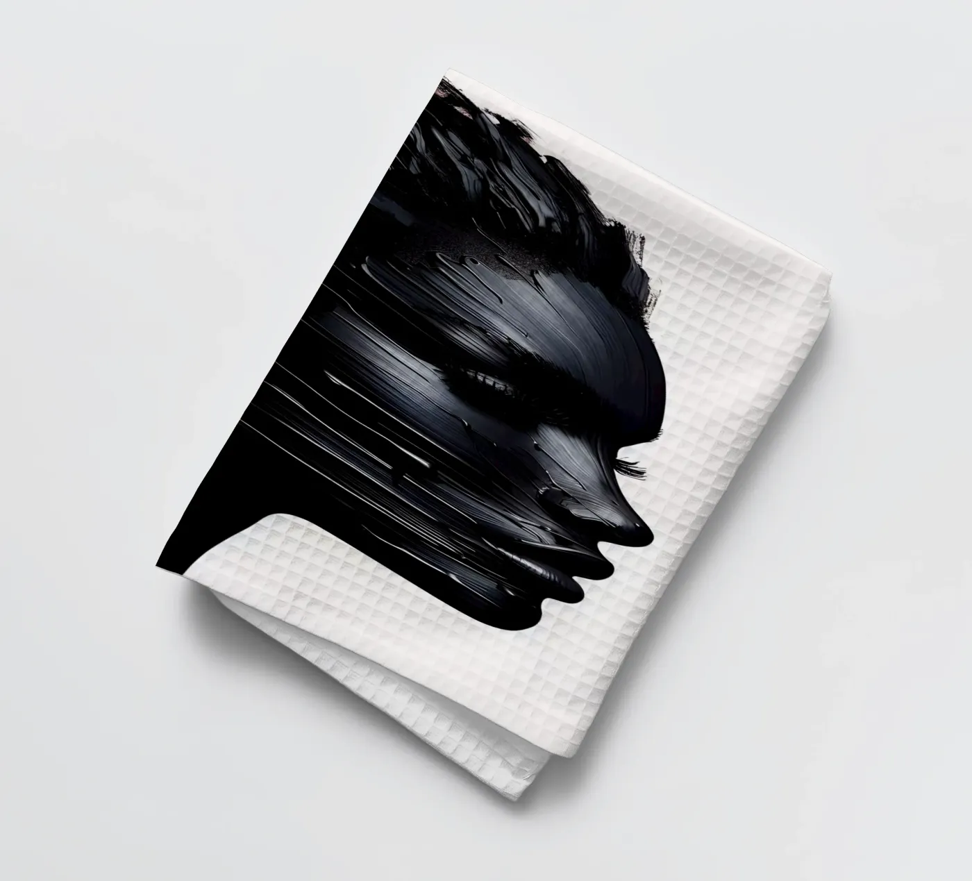 SCRATCH THE SURFACE tea towel by ARTOMATIC