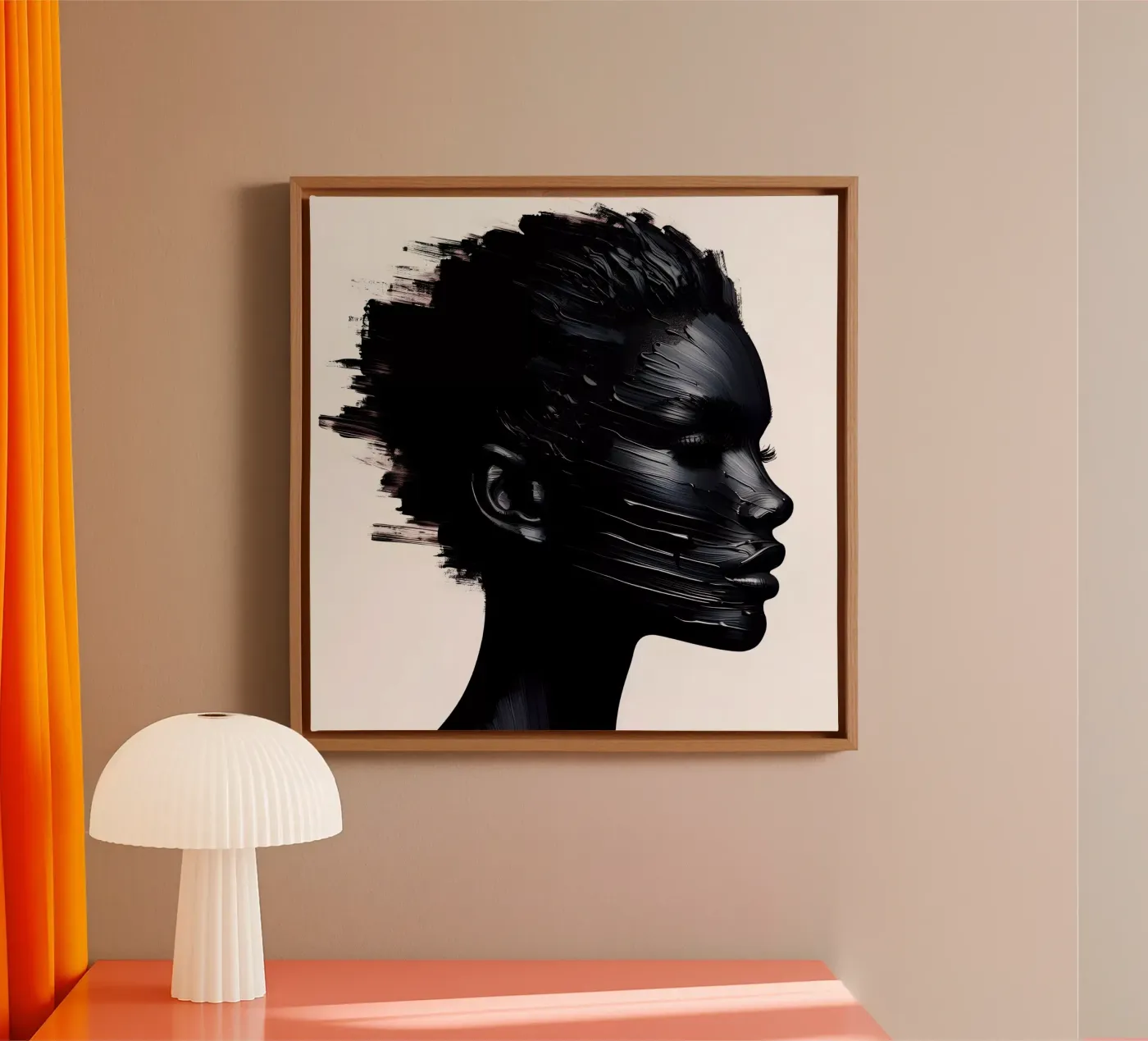 SCRATCH THE SURFACE canvas by ARTOMATIC