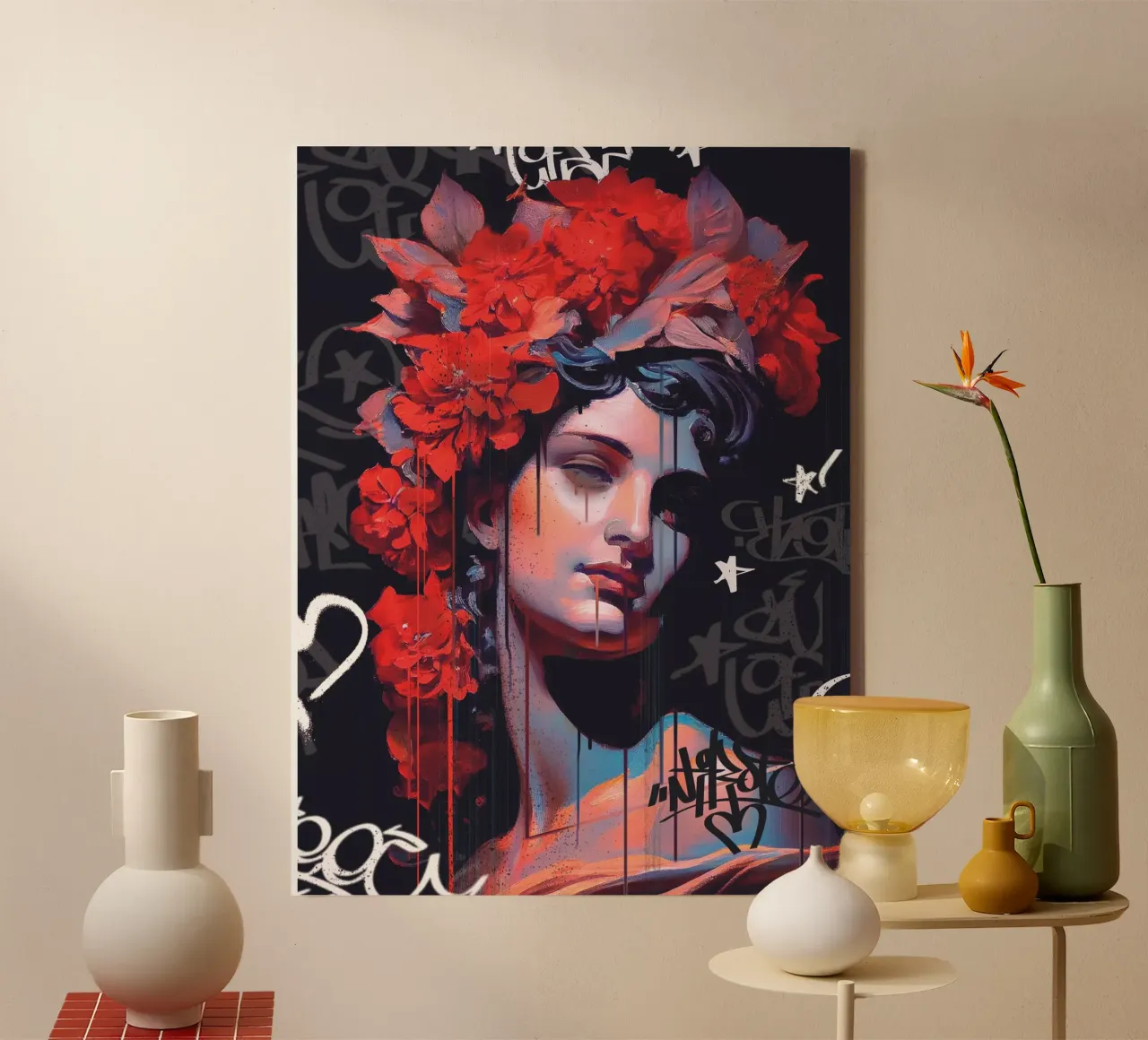Vandal Goddess Leinwand von Dikhotomy
