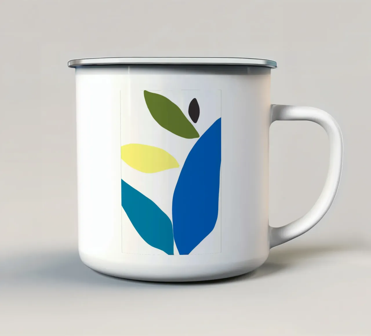 Abstract No. 1 tazza in smalto da Morgan Kendall