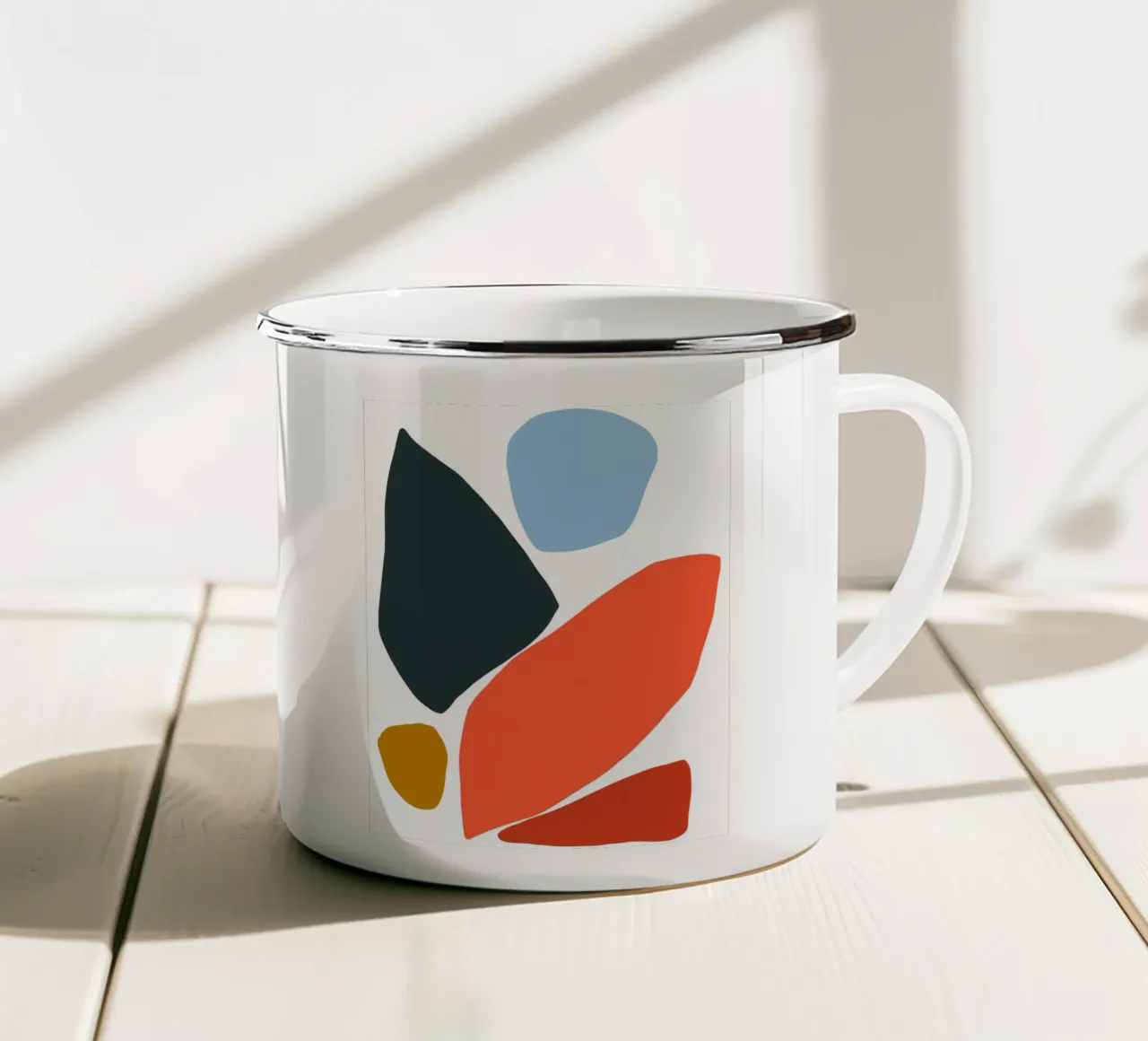 Abstract No. 2 tazza in smalto da Morgan Kendall