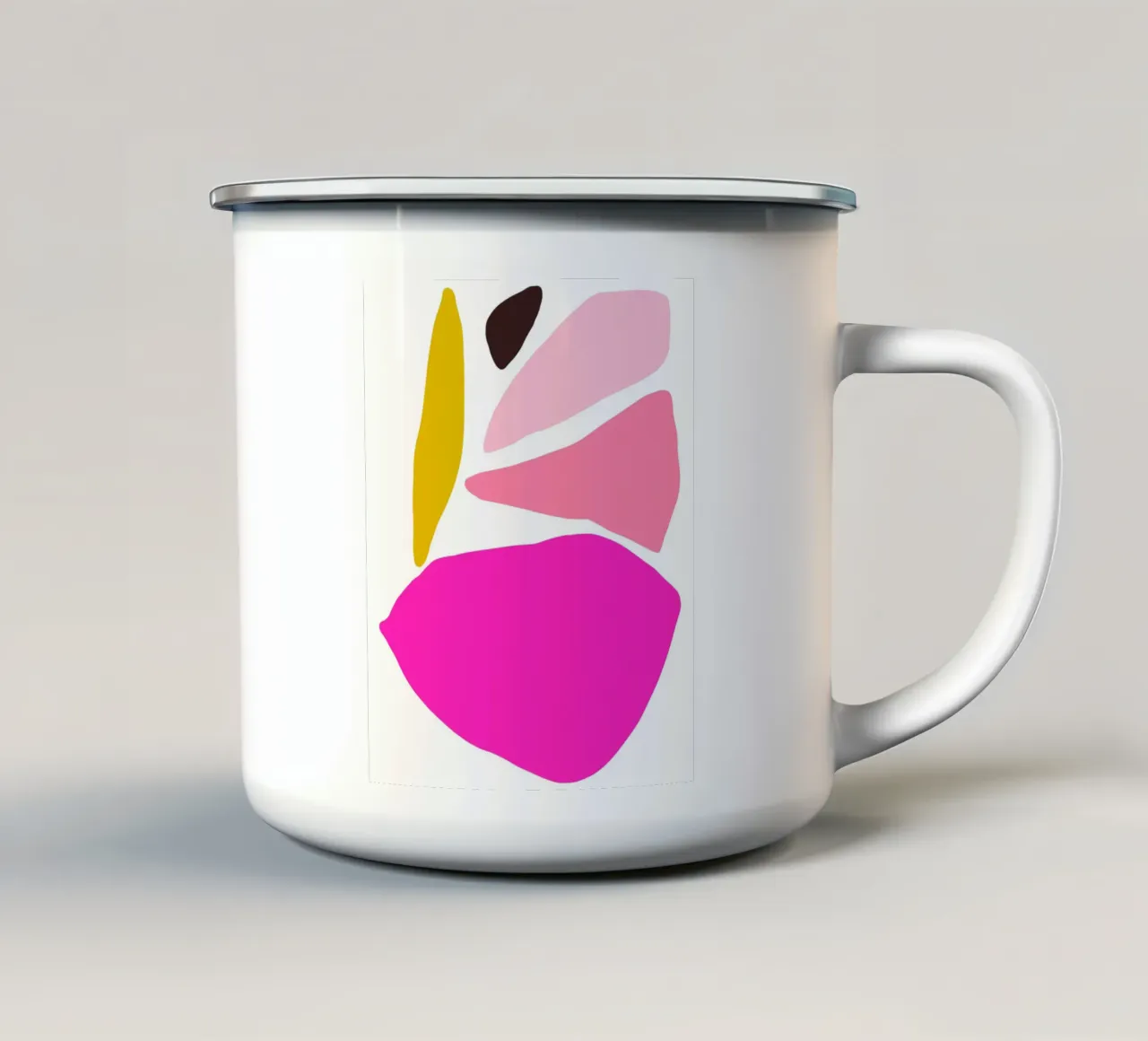 Abstract No. 4 tazza in smalto da Morgan Kendall