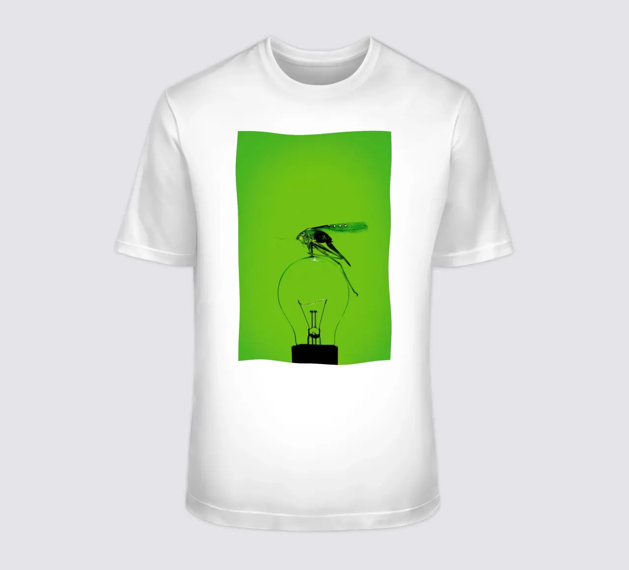 Grashüpfer t-shirt da neon* fotografie