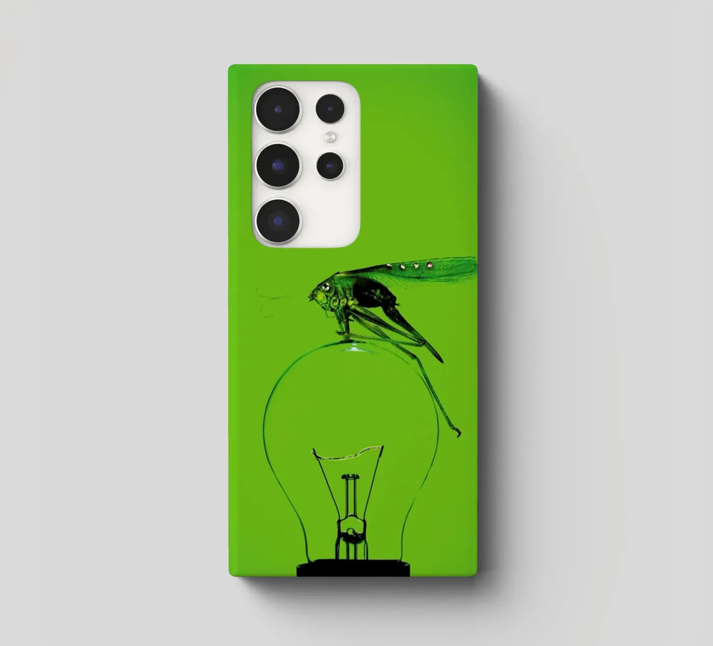 Grashüpfer cover samsung da neon* fotografie