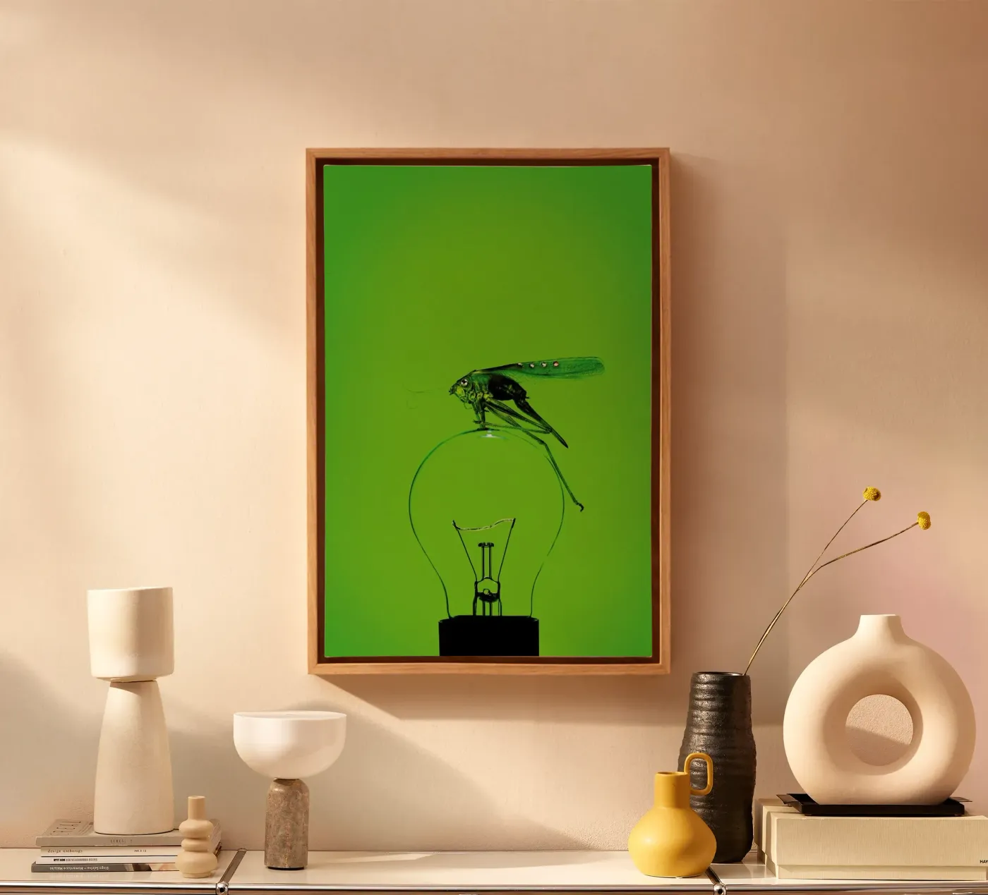 Grashüpfer tela da neon* fotografie