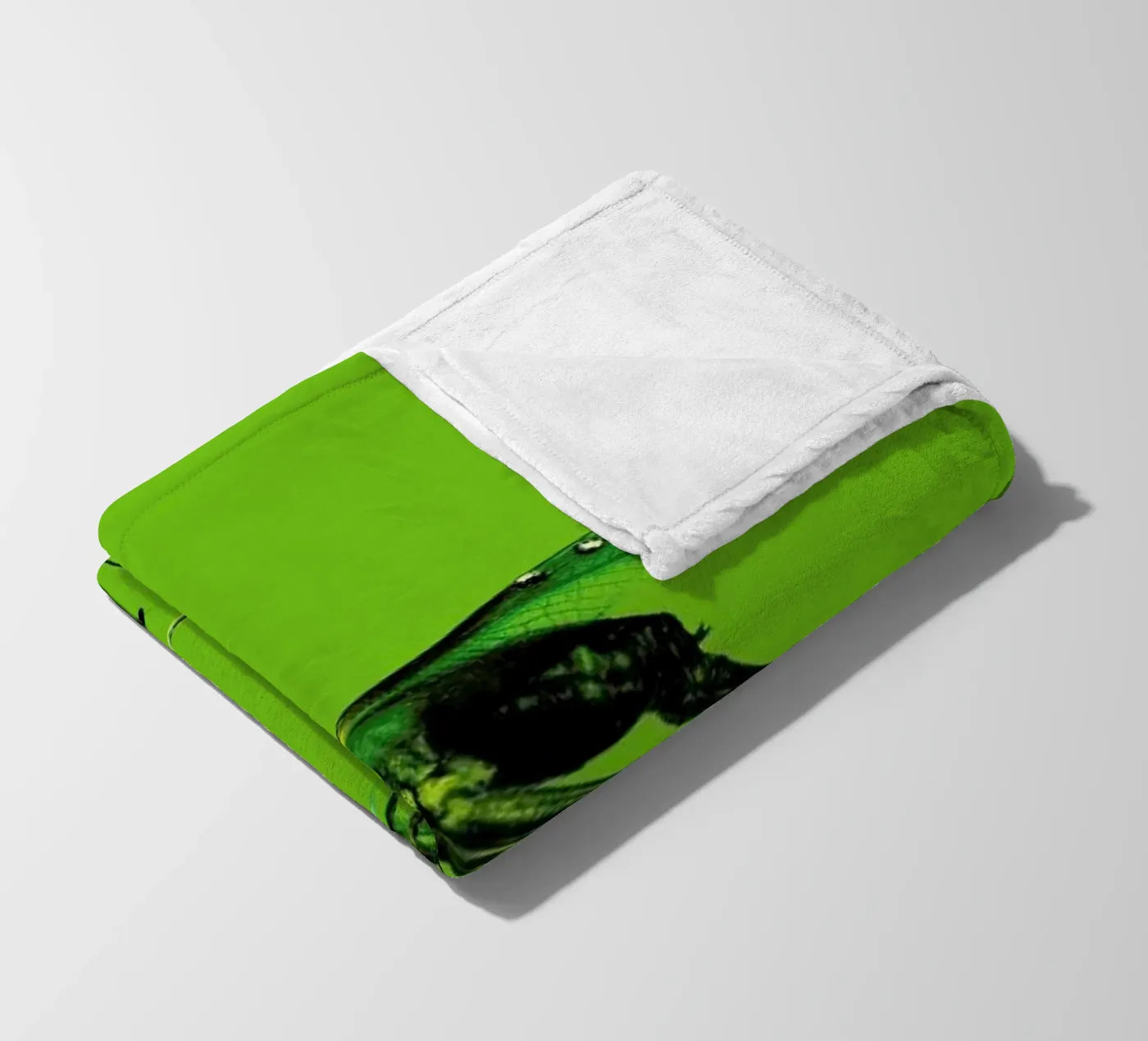 Grashüpfer Fleecedecke von neon* fotografie