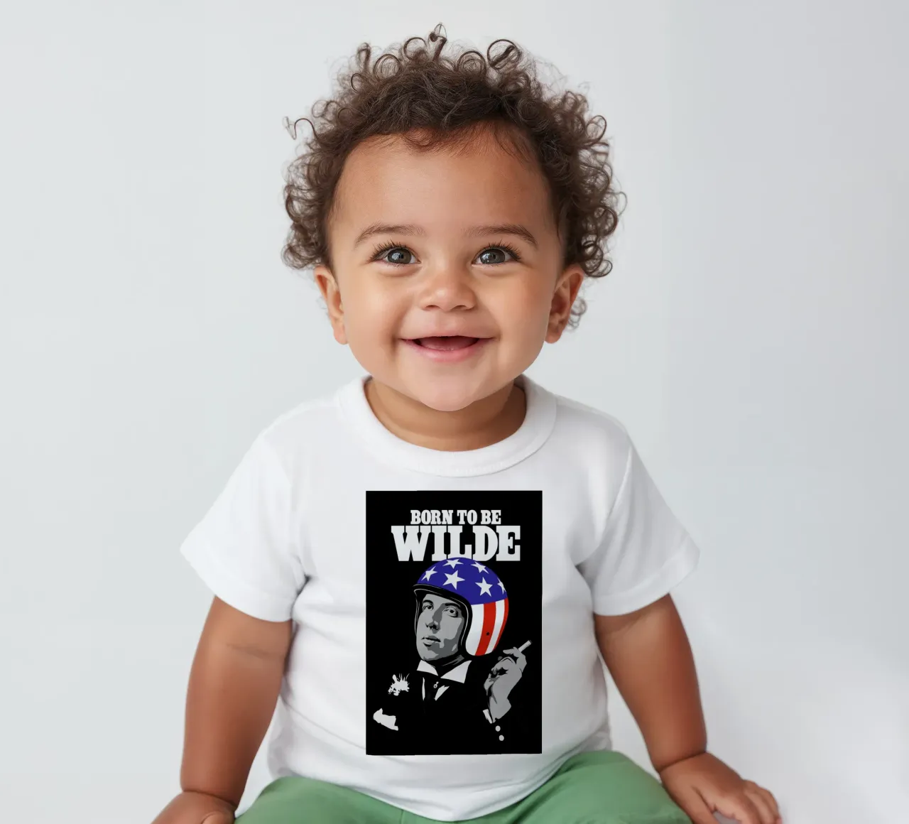 Born To Be Wilde maglietta neonato da Butcher Billy