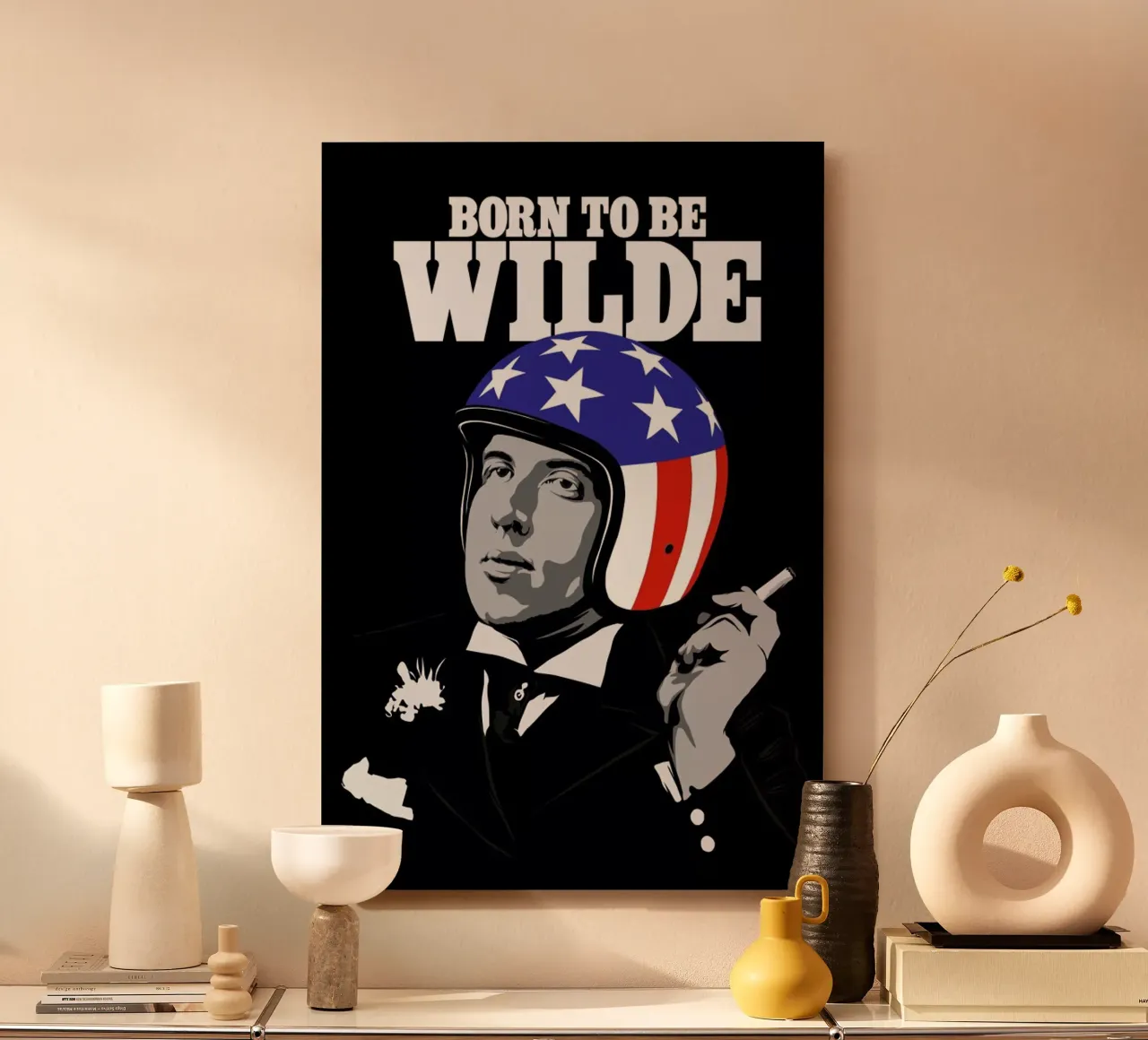 Born To Be Wilde alluminio dibond da Butcher Billy