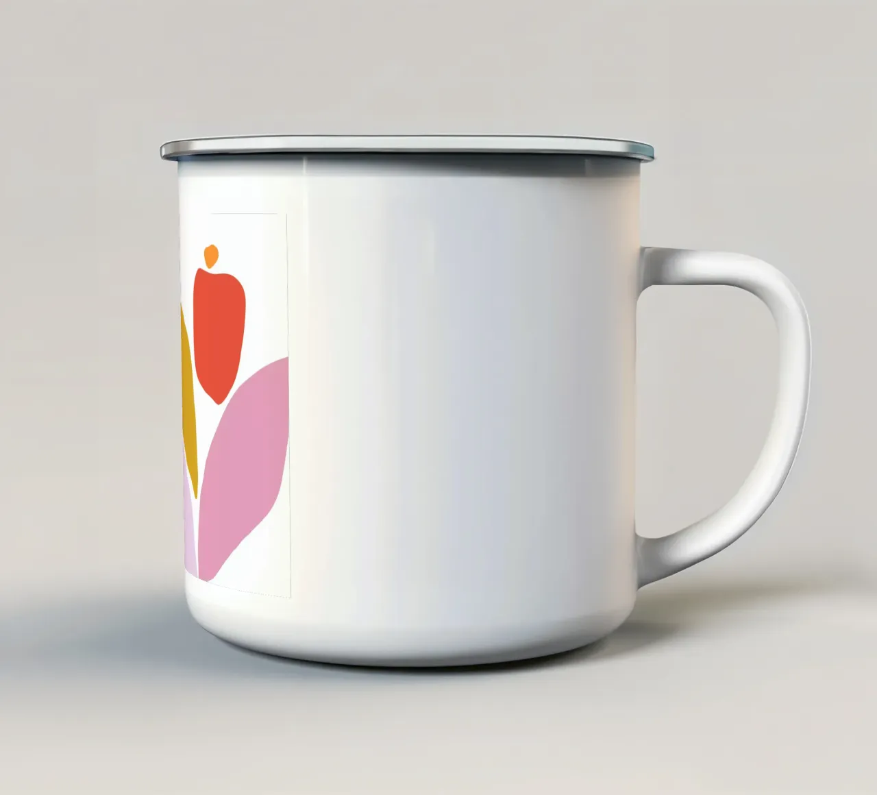 Abstract No. 5 tazza in smalto da Morgan Kendall