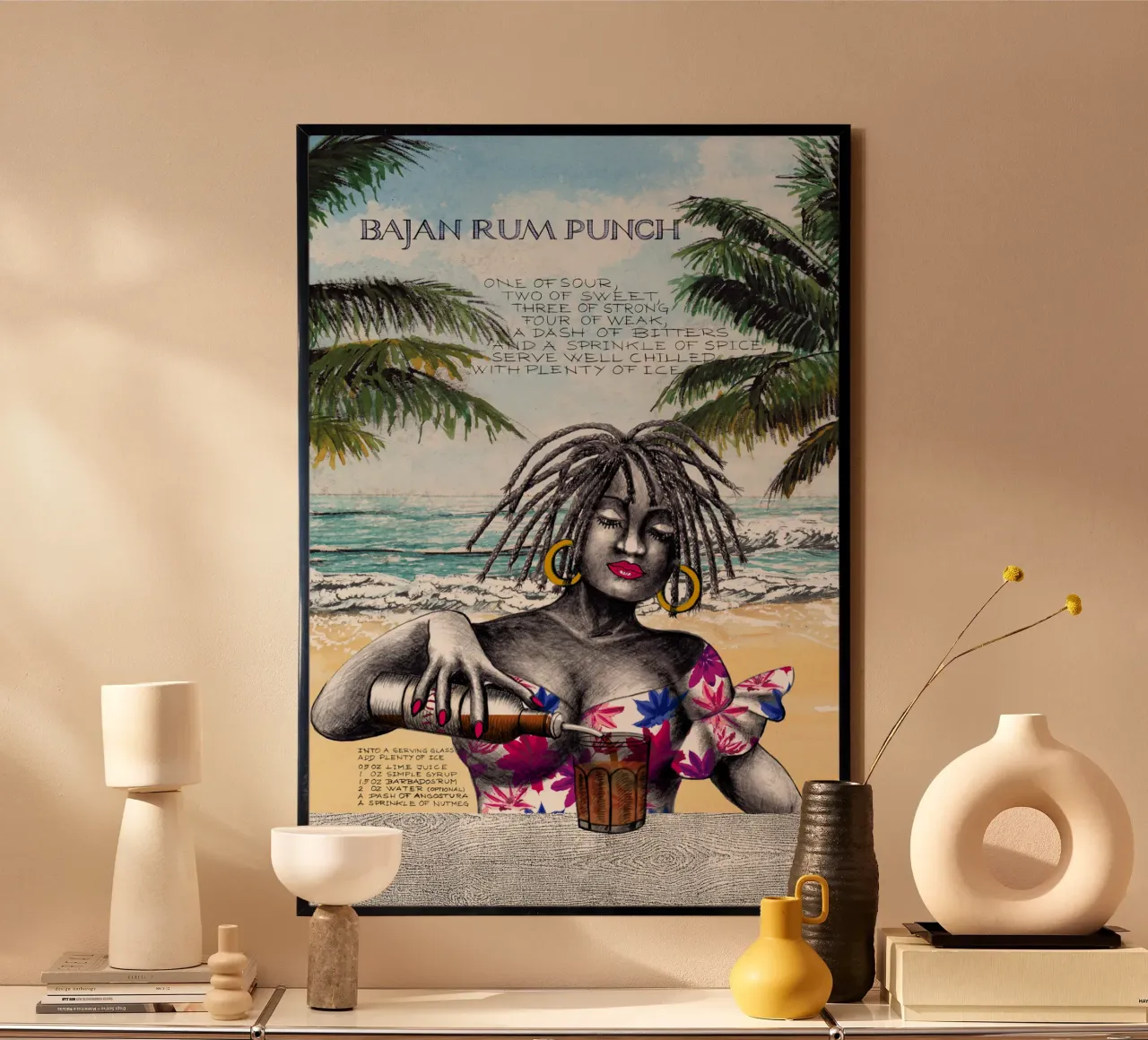 Rum Punch poster da meikekohls