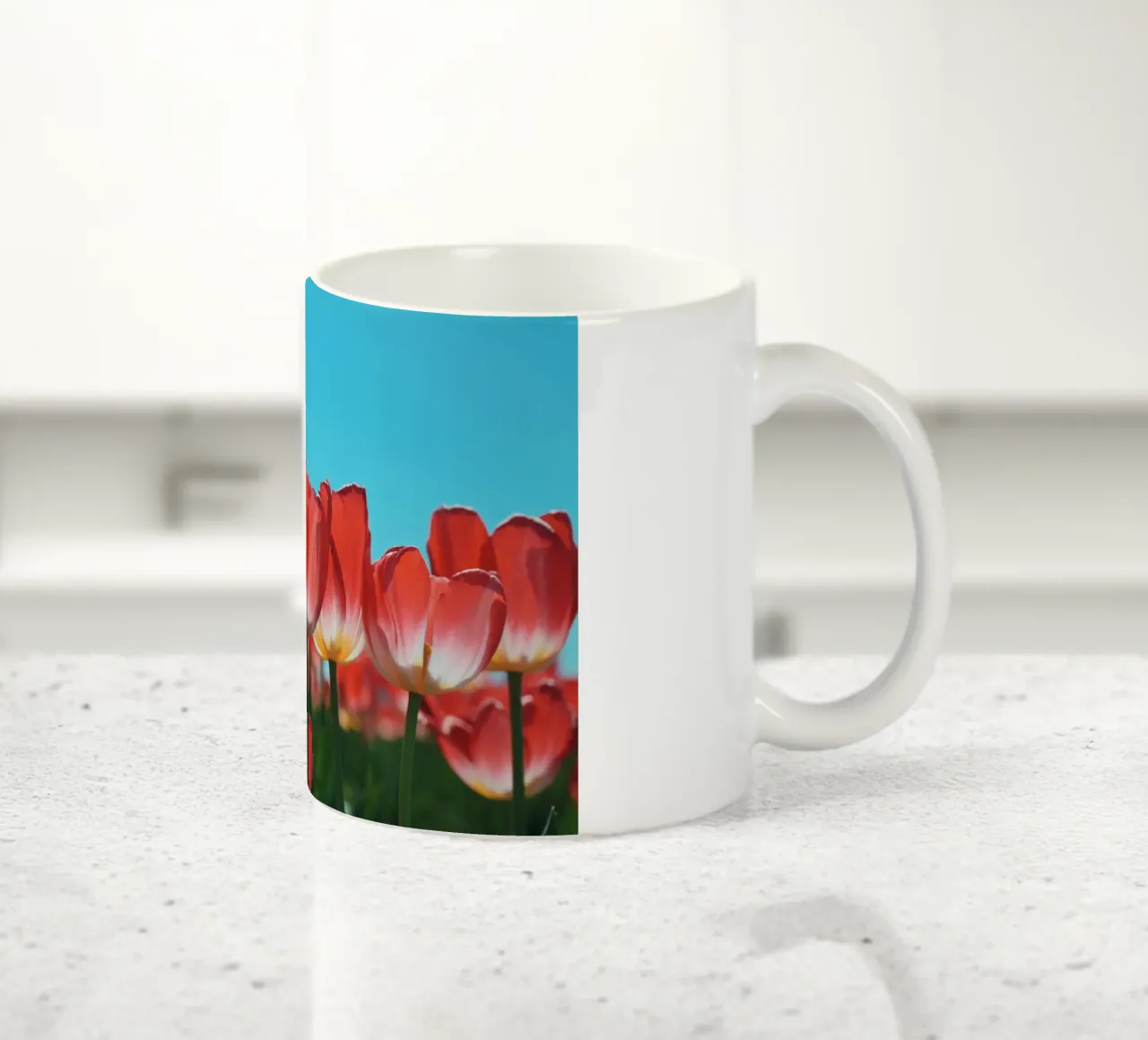 Tulip Row tazza in ceramica da Morgan Kendall