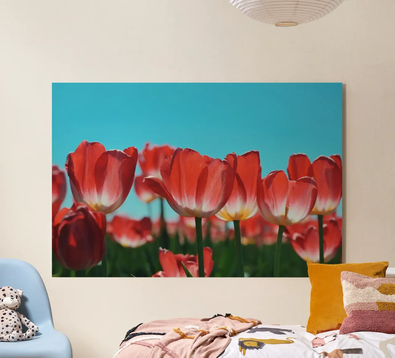 Tulip Row plexiglass da Morgan Kendall