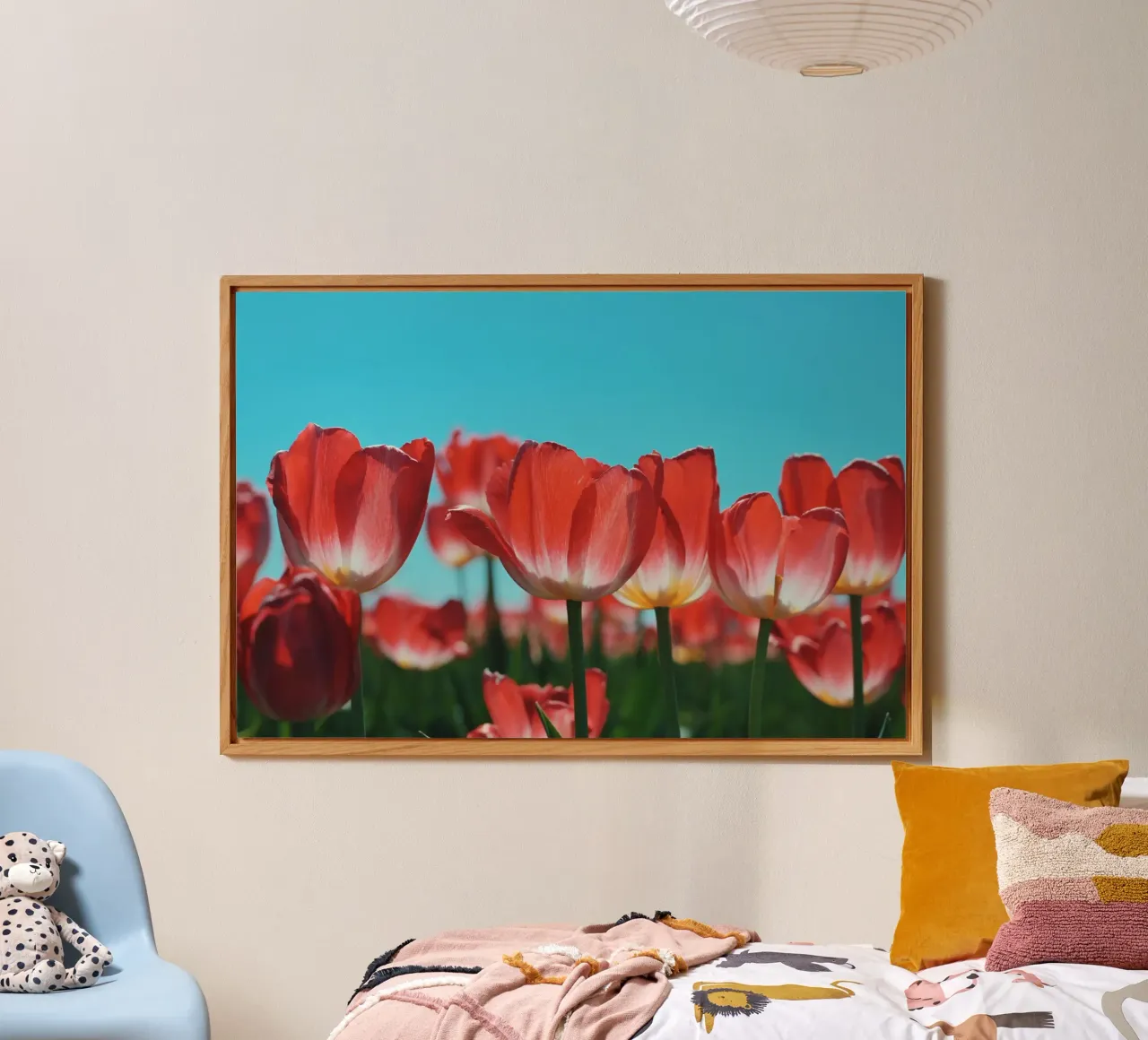 Tulip Row alluminio dibond da Morgan Kendall