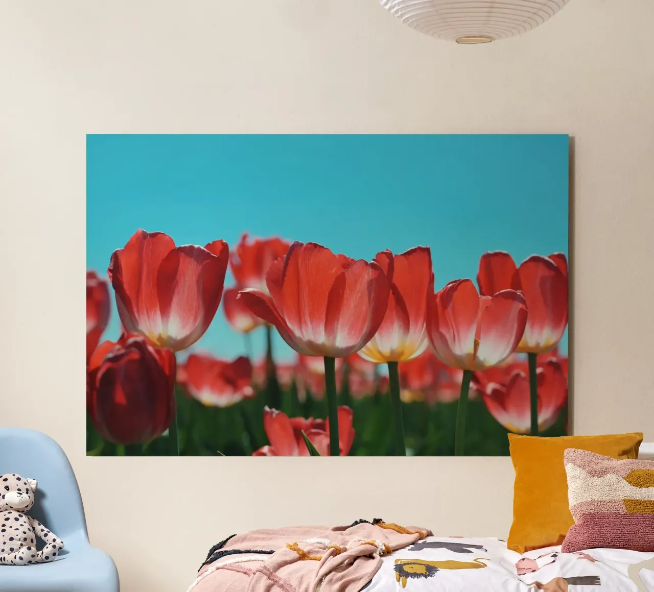 Tulip Row alluminio dibond da Morgan Kendall