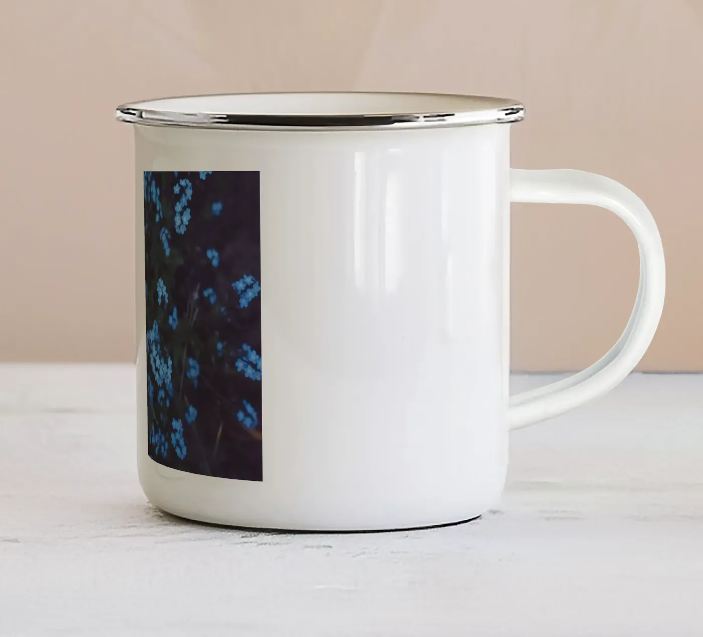 Moonlight enamel mug by Morgan Kendall