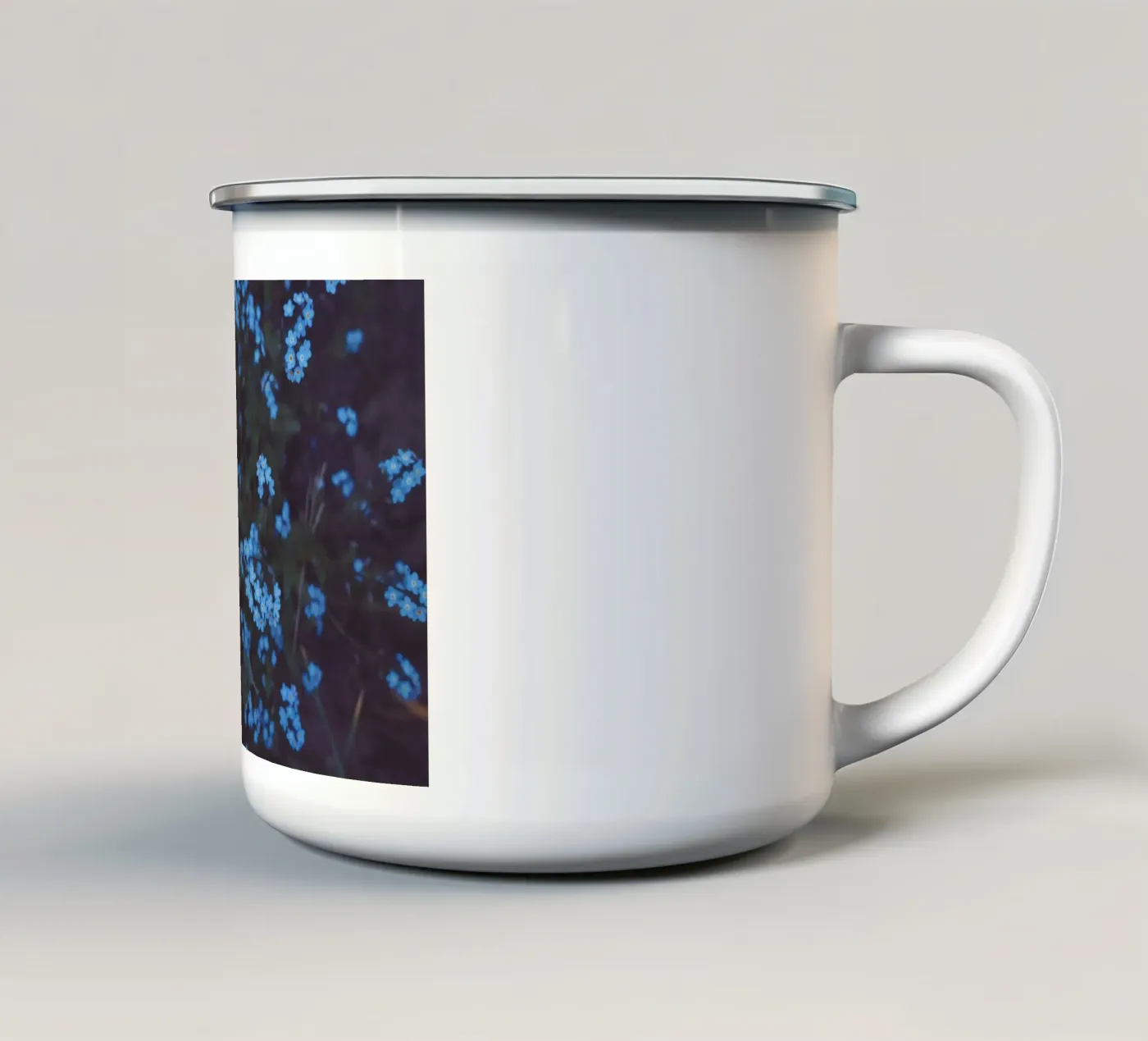 Moonlight enamel mug by Morgan Kendall