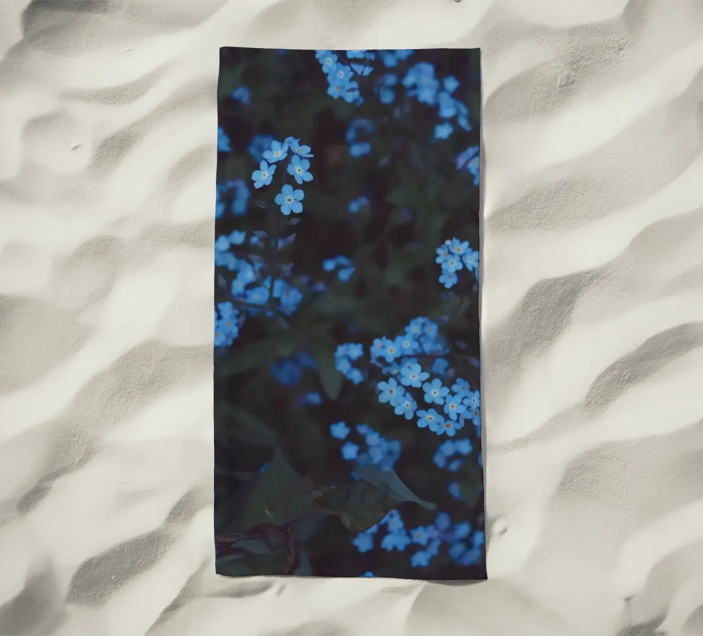 Moonlight beach towel by Morgan Kendall