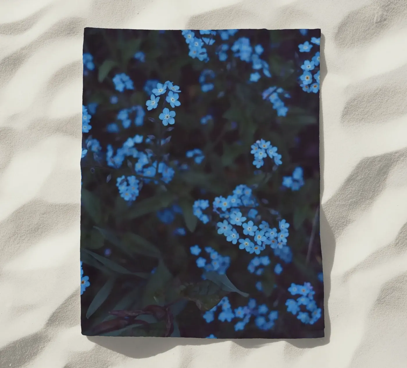Moonlight beach towel by Morgan Kendall
