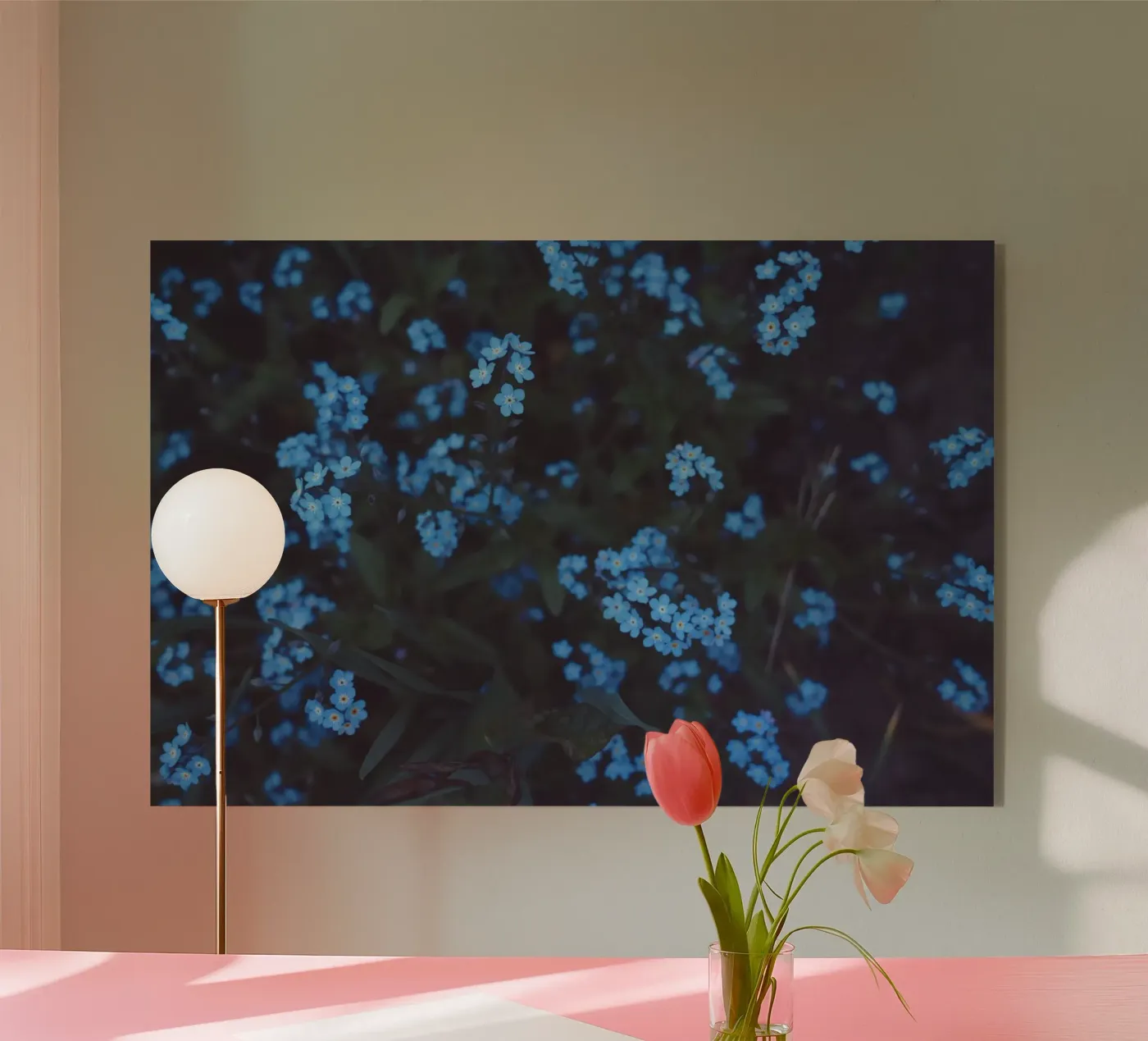 Moonlight acryl van Morgan Kendall