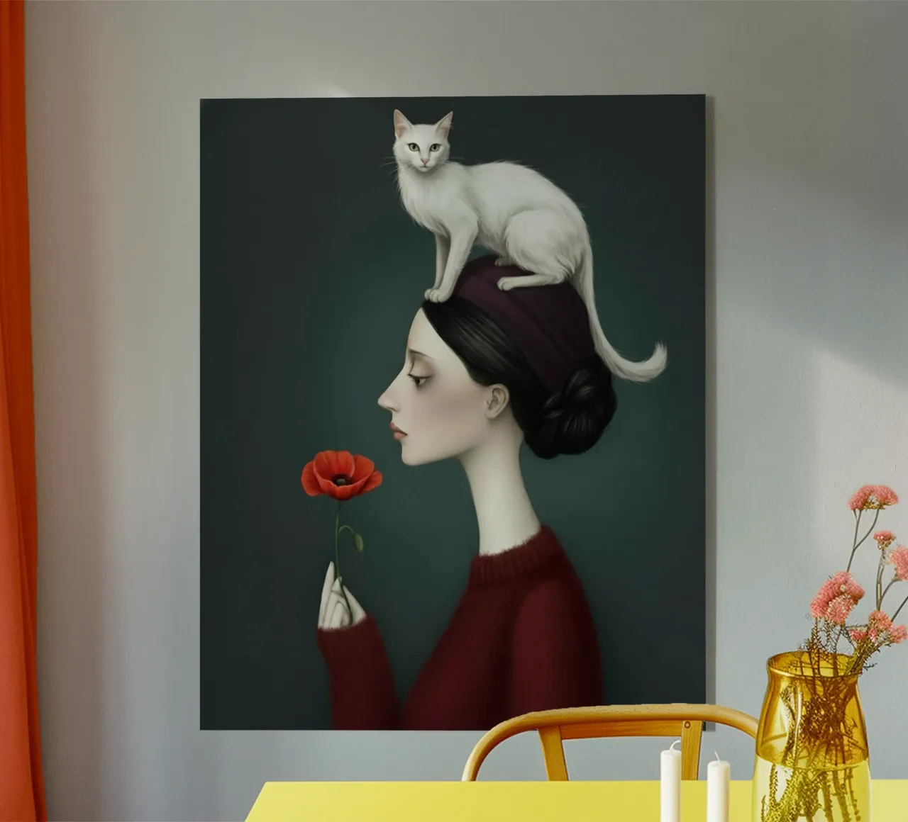 Ingrid plexiglass da vincenzomarzocchiartist