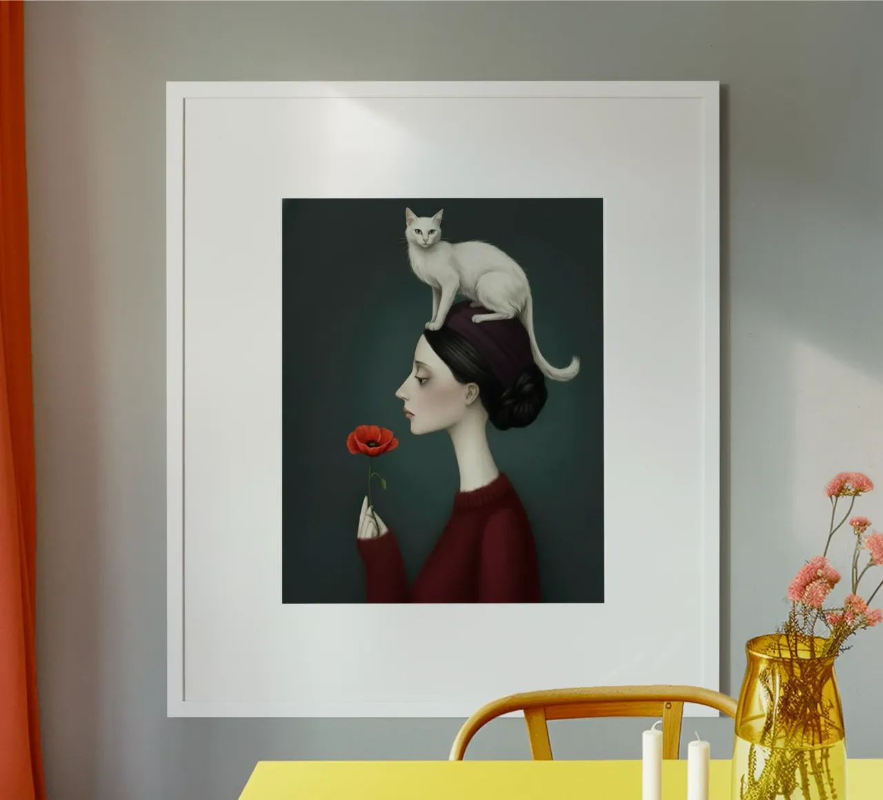 Ingrid poster van vincenzomarzocchiartist