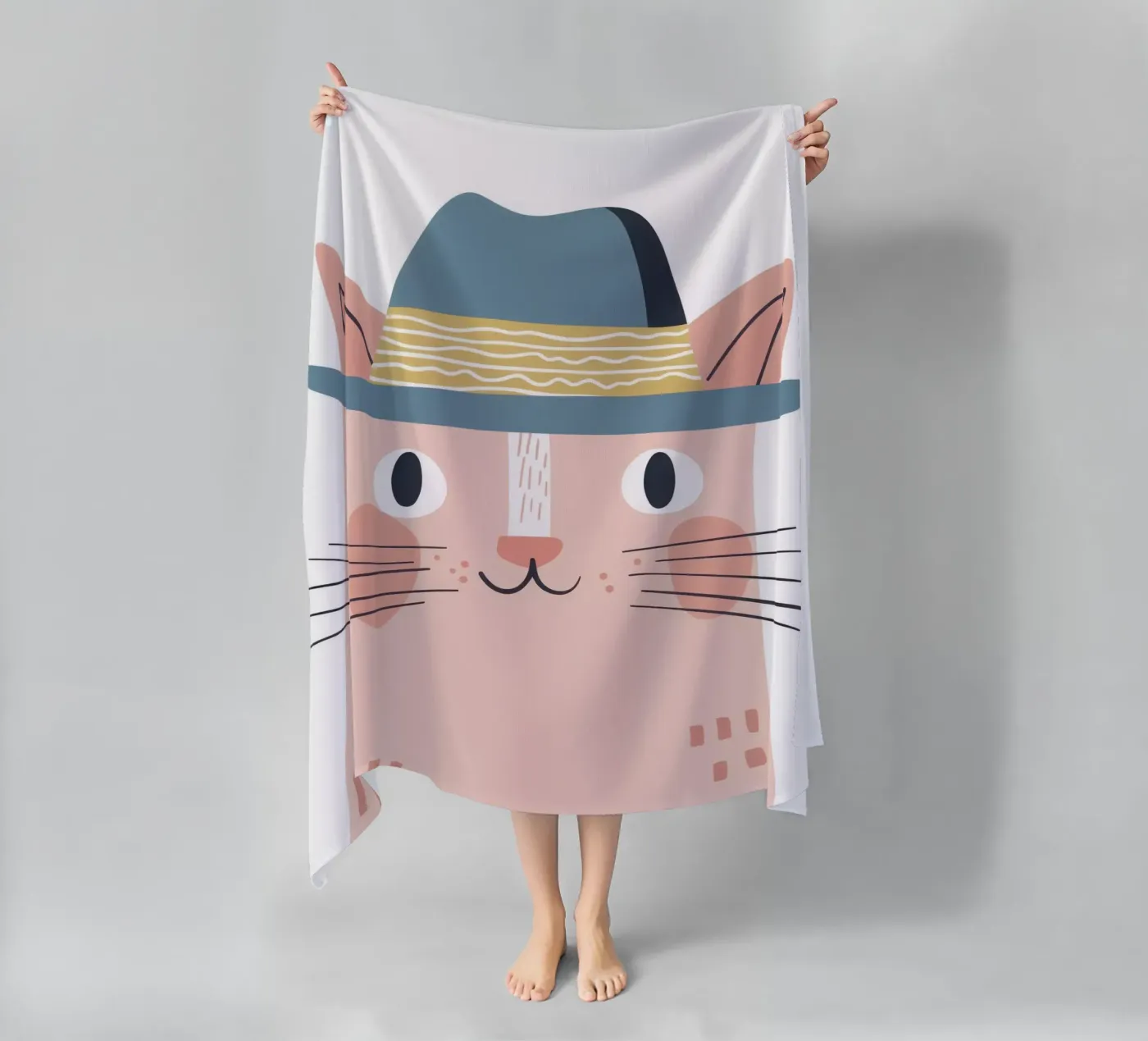 Cute Cat 1 telo mare da So Cute Land - Affiches et posters