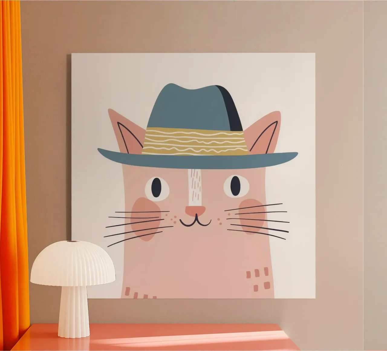 Cute Cat 1 plexiglass da So Cute Land - Affiches et posters