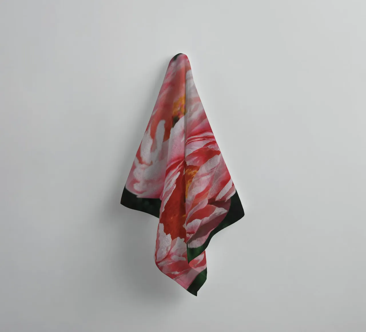 Peonies towel by Morgan Kendall