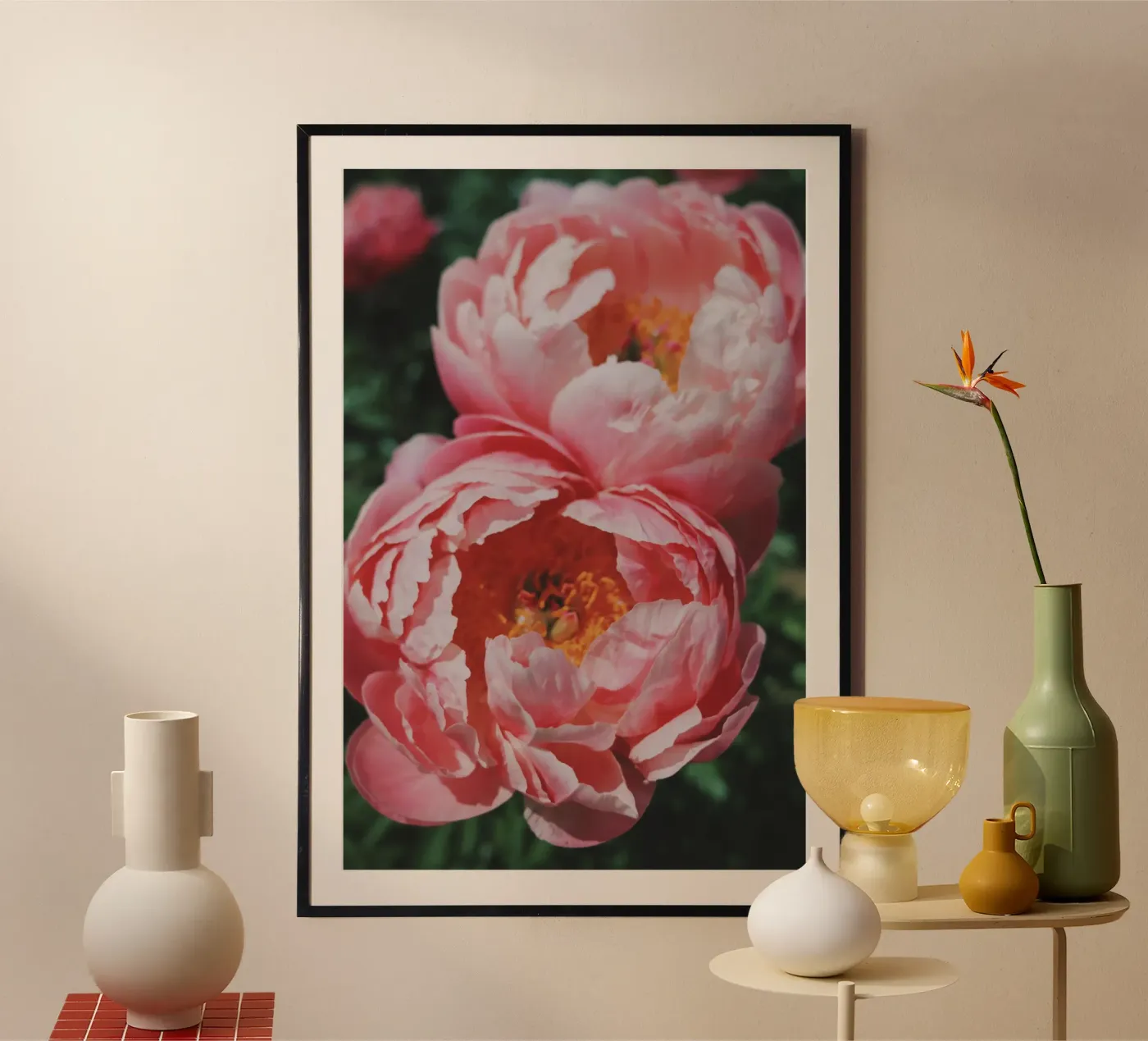 Peonies poster de Morgan Kendall