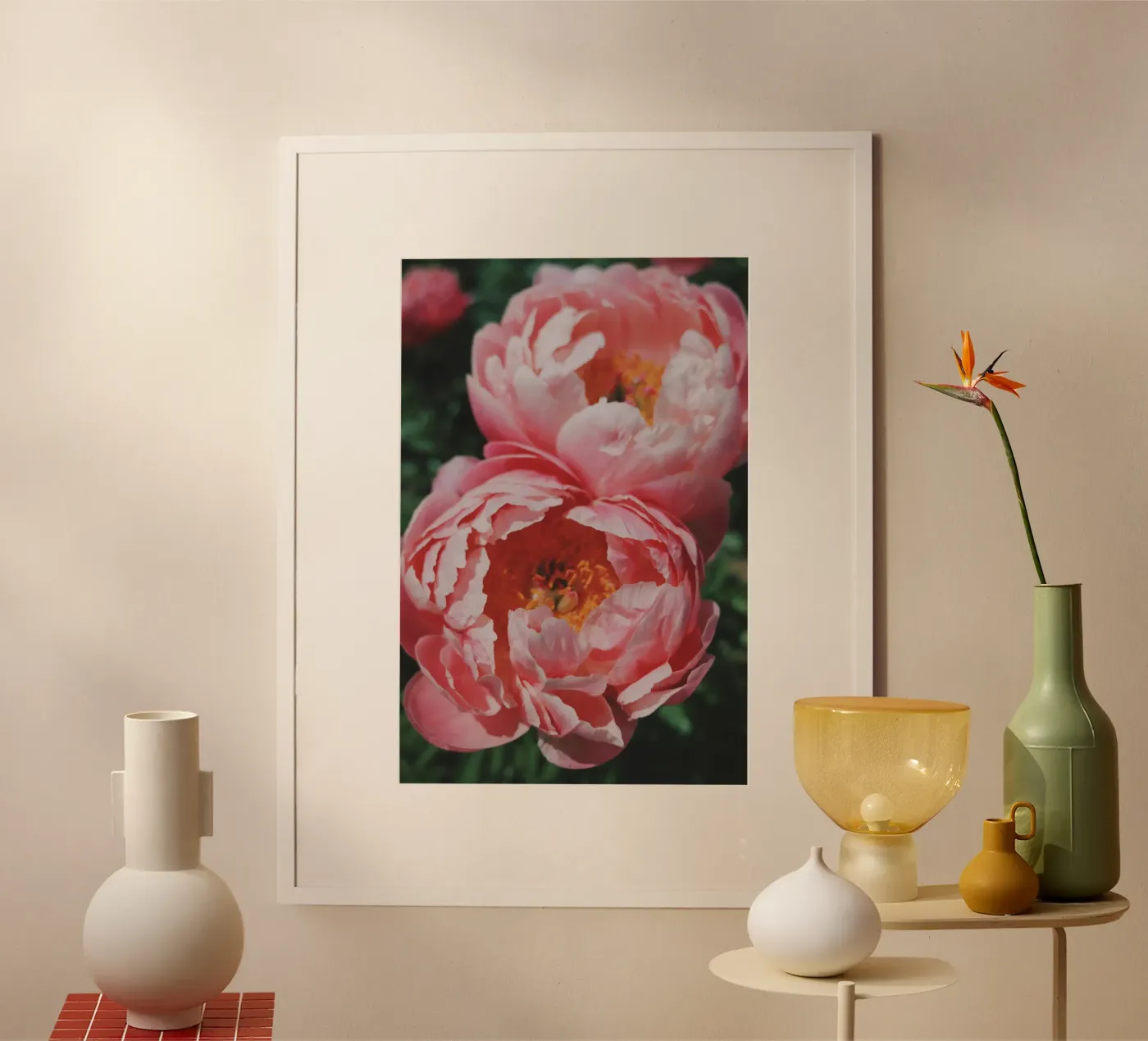 Peonies poster de Morgan Kendall