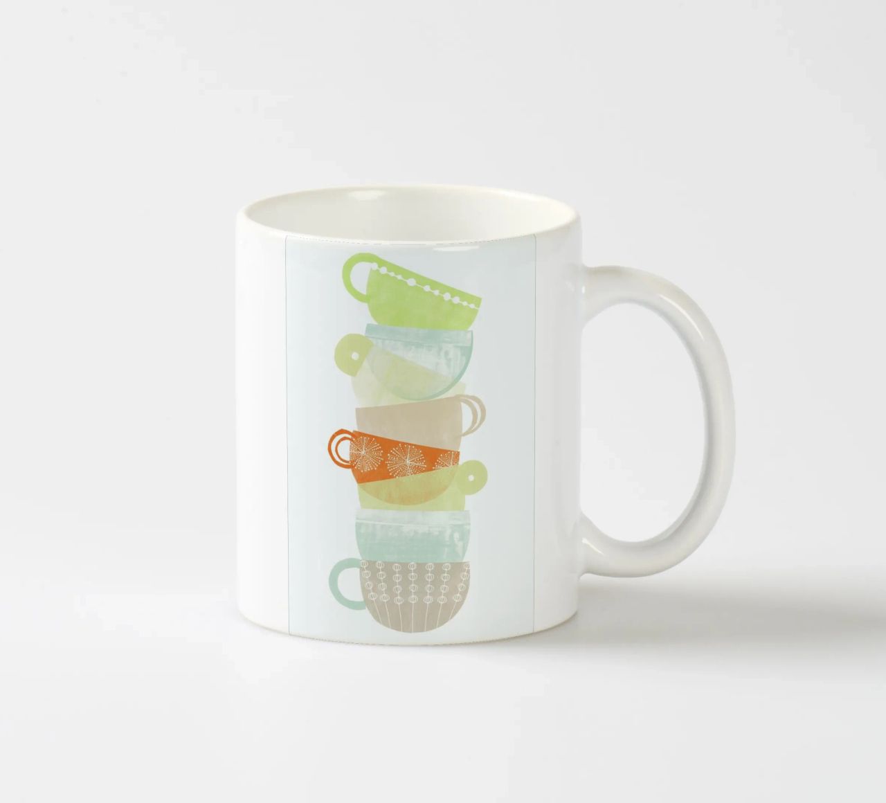 Cappuccino tazza in ceramica da Catherine Aguilar