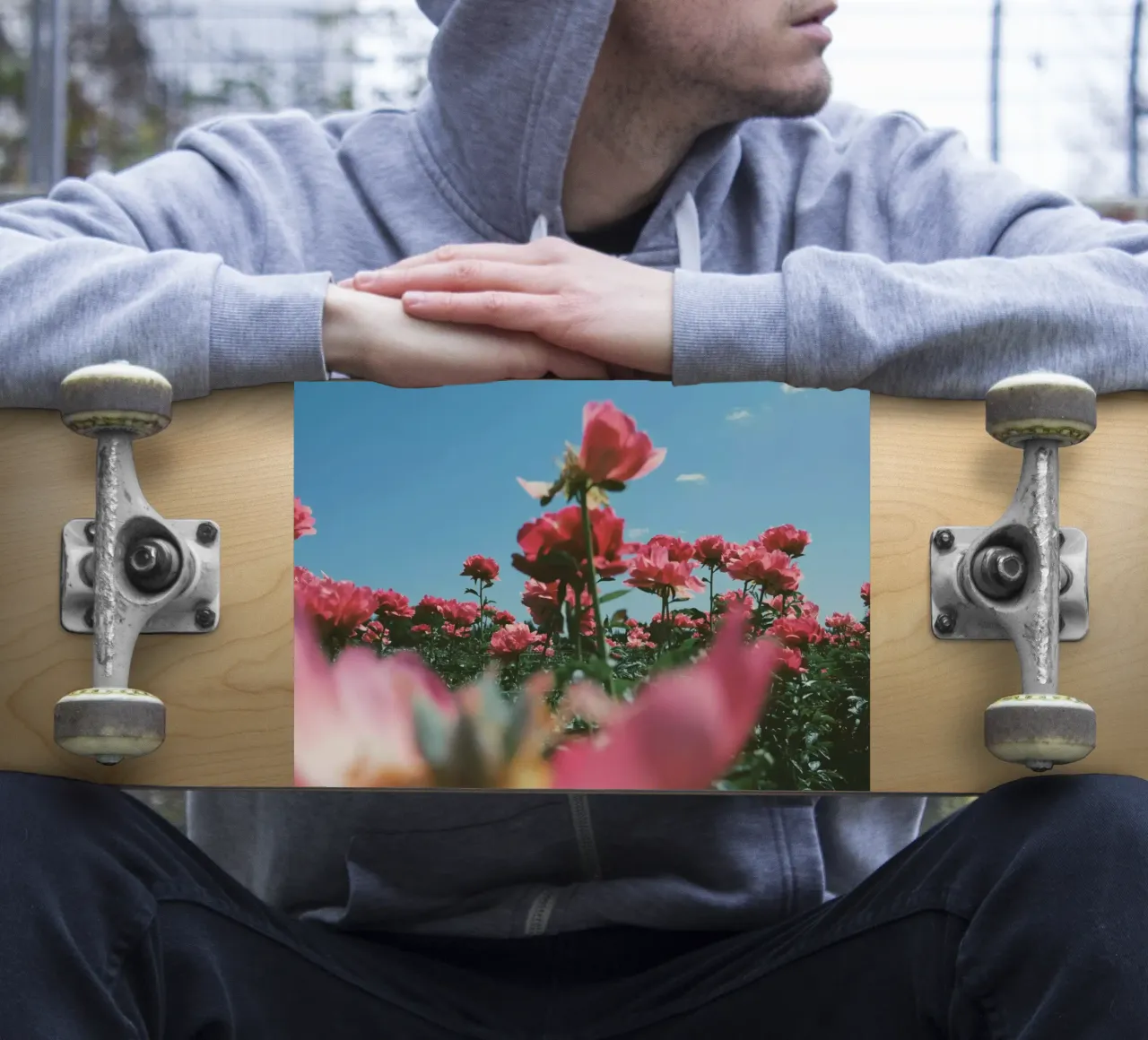 Through the Fields Sticker von Morgan Kendall