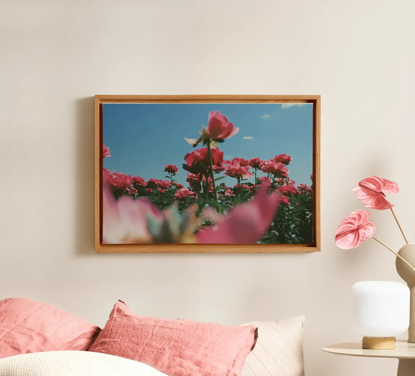 Through the Fields toile de Morgan Kendall