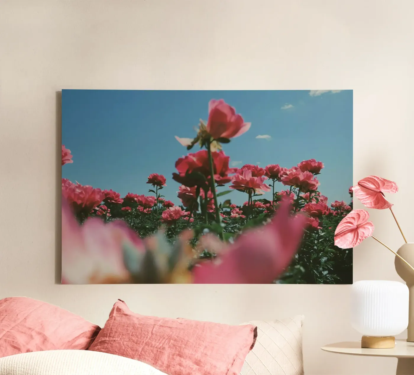 Through the Fields toile de Morgan Kendall