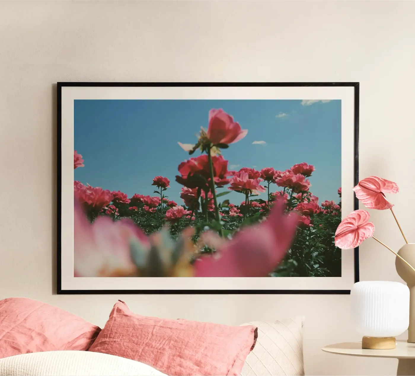 Through the Fields poster van Morgan Kendall