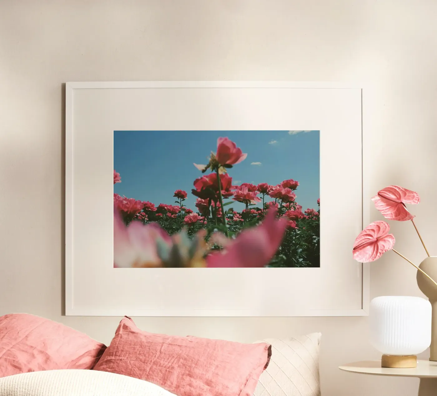 Through the Fields poster van Morgan Kendall