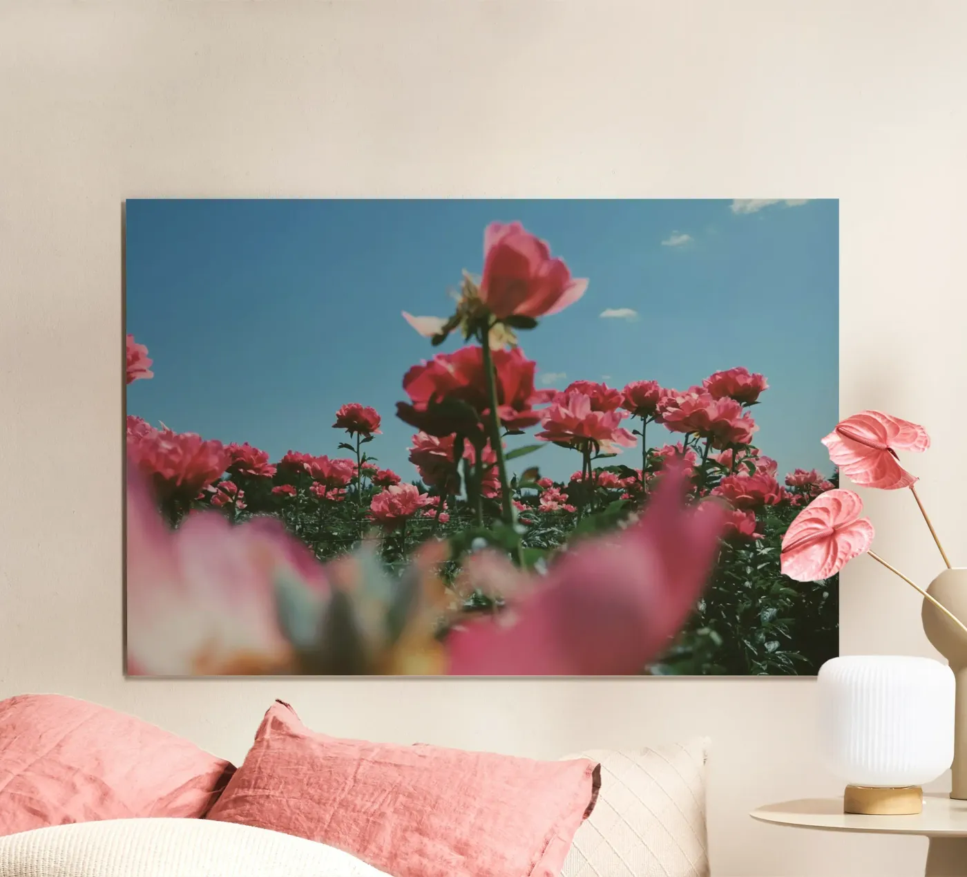 Through the Fields poster van Morgan Kendall