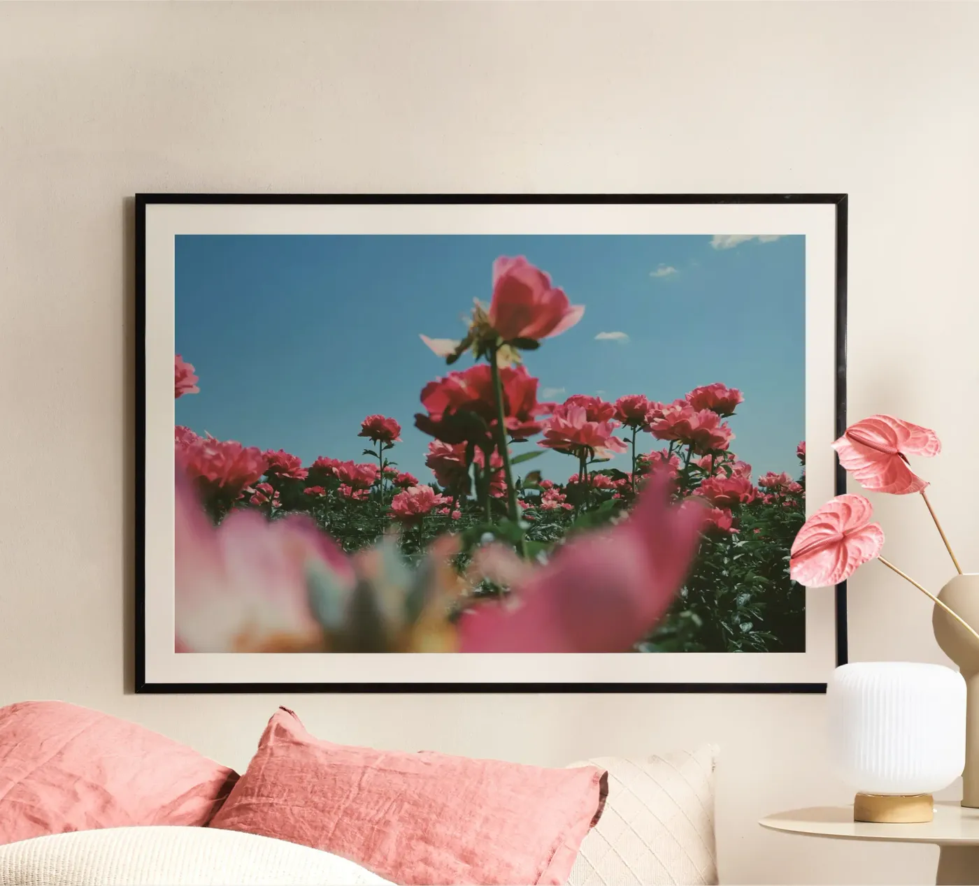Through the Fields poster van Morgan Kendall