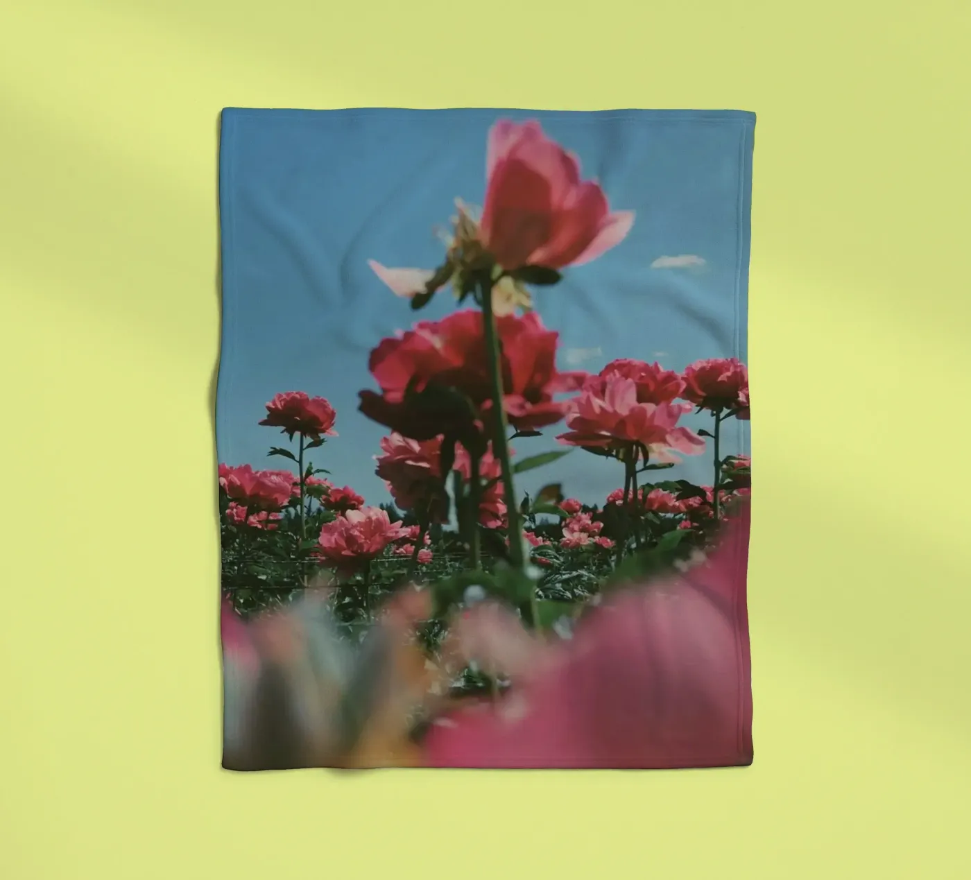 Through the Fields coperta in pile da Morgan Kendall