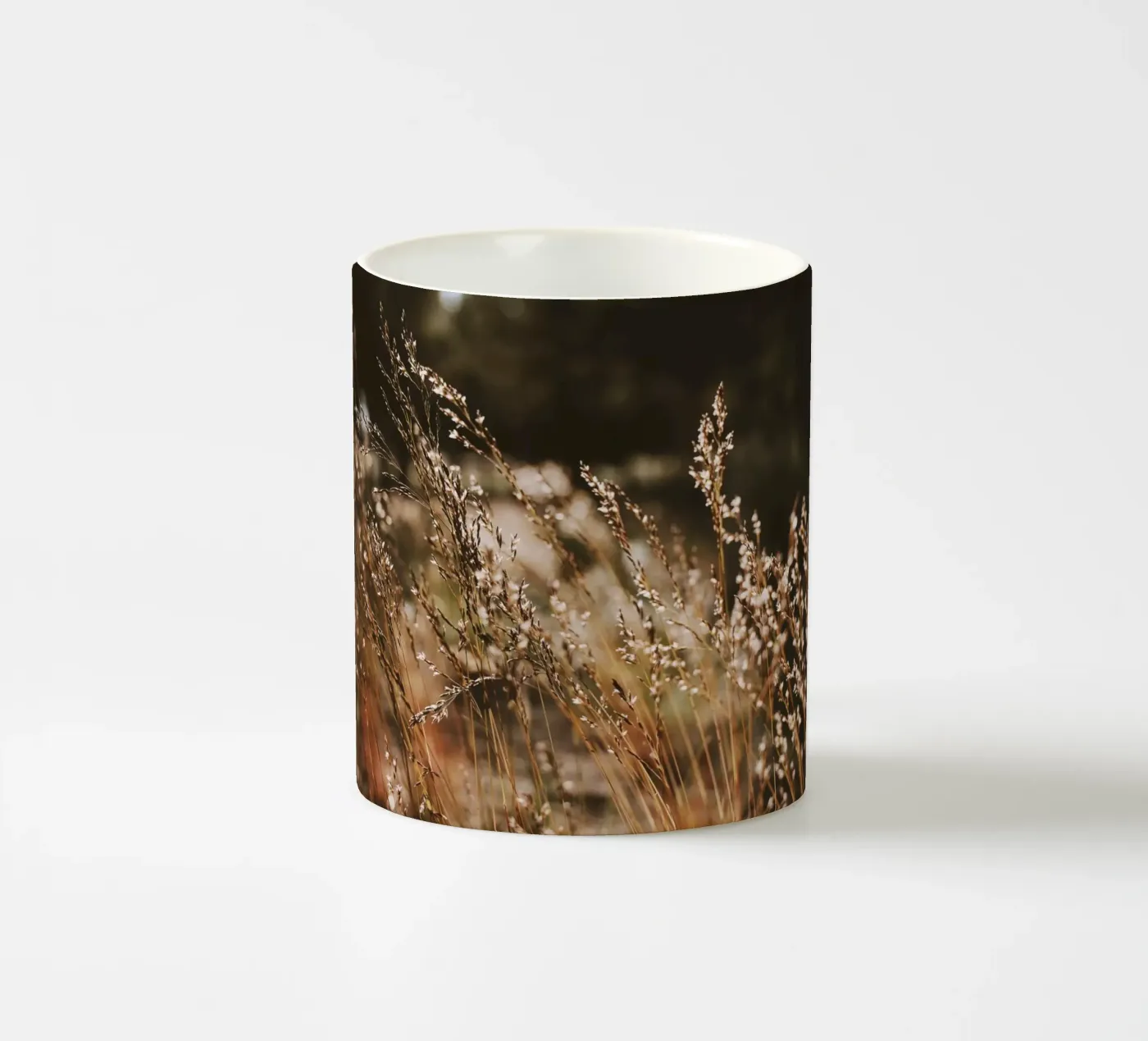 Sunshower ceramic mug by Morgan Kendall