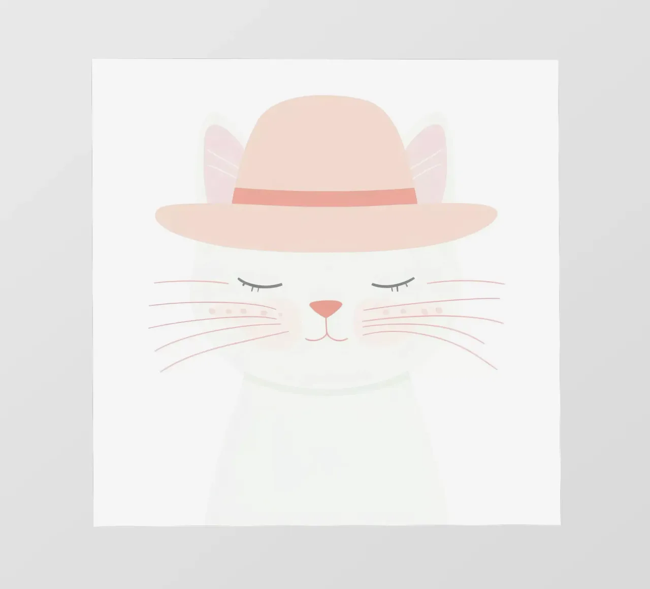 Cute Cat 2 telo in pvc da So Cute Land - Affiches et posters