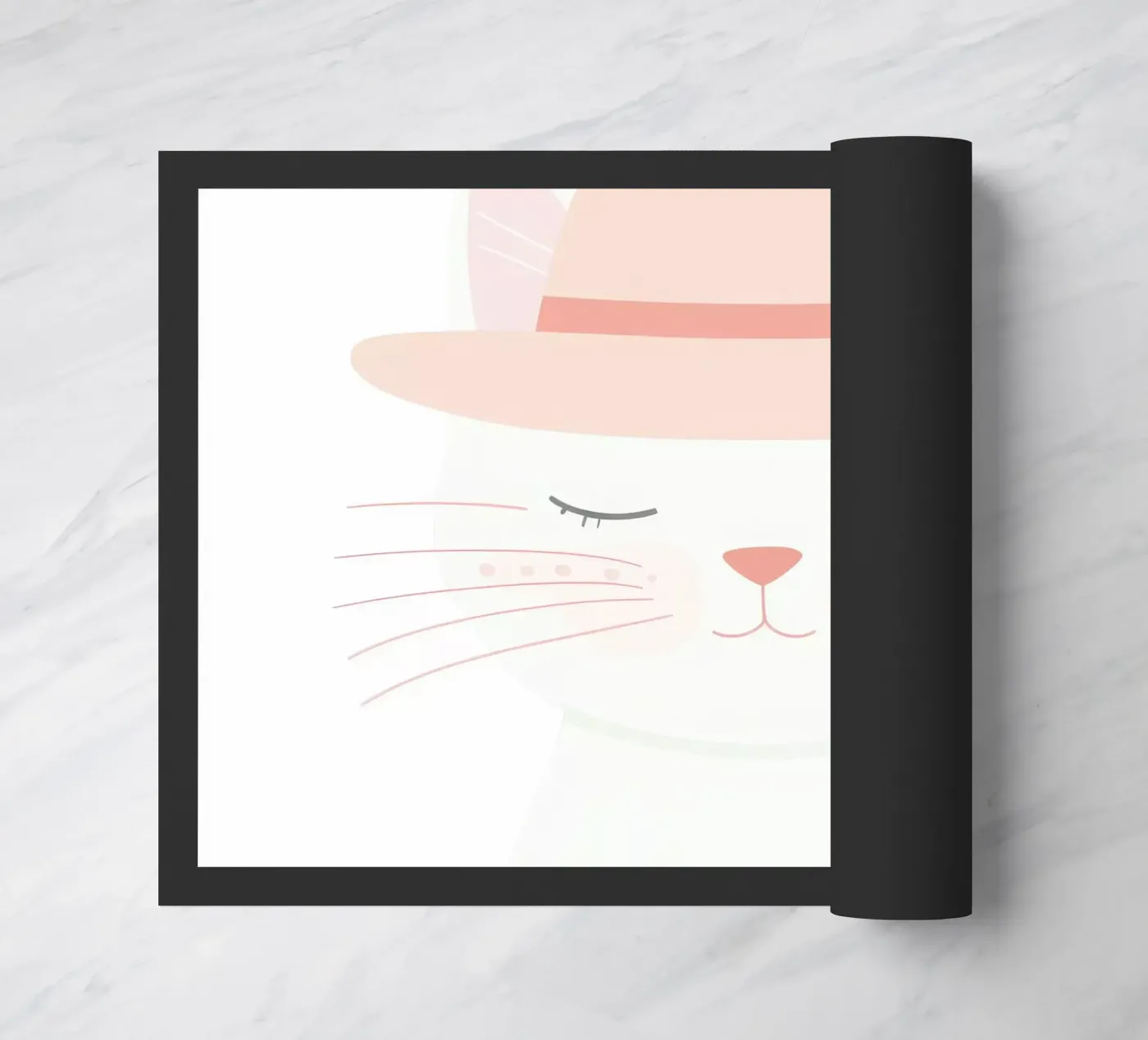 Cute Cat 2 deurmat van So Cute Land - Affiches et posters